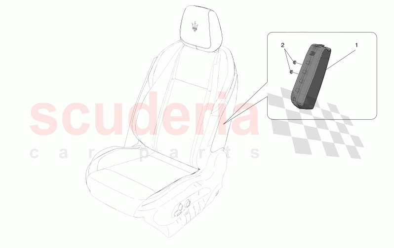 FRONT SIDE BAG SYSTEM of Maserati Maserati Grecale Trofeo Automatic 3.0 BT V6 530HP
