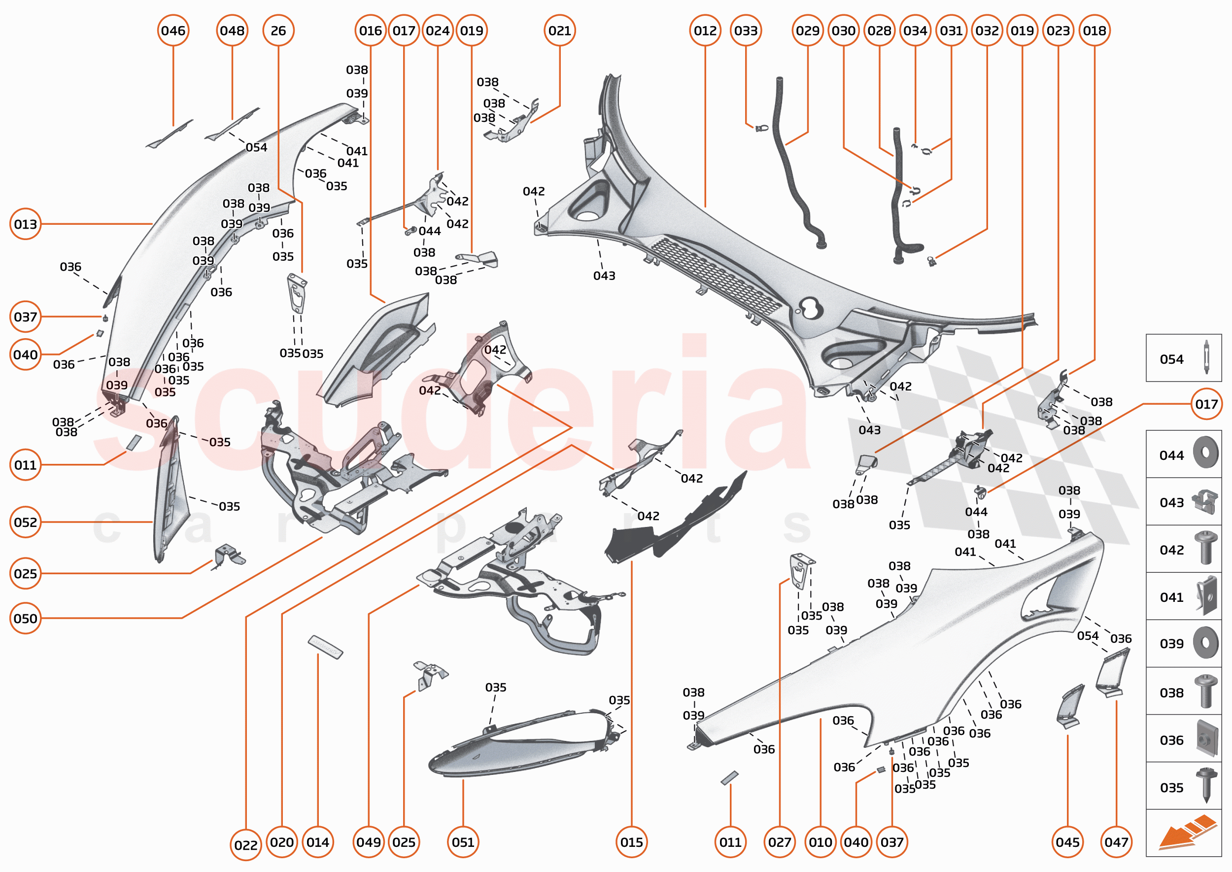 12 - EXTERIOR ORNAMENTATION - 12.2 - FRONT TRIM of McLaren McLaren Artura