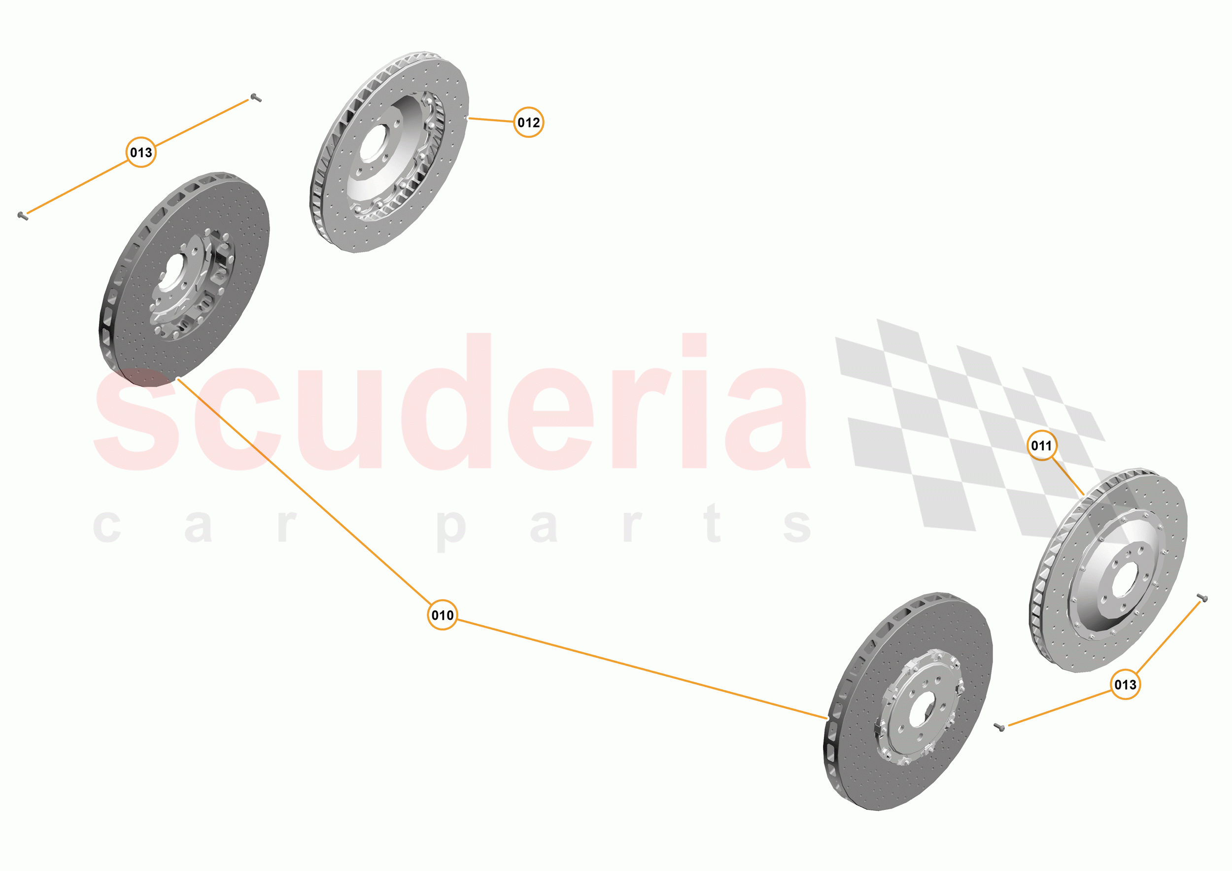 21 - BRAKES - FRONT - 21.1 - BRAKE DISCS FRONT of McLaren McLaren 570GT
