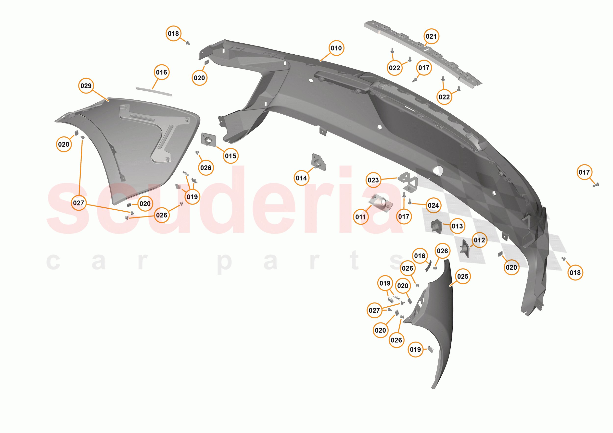 9 - EXTERIOR ORNAMENTATION - 9.7 - REAR BUMPER of McLaren McLaren 570S Spider
