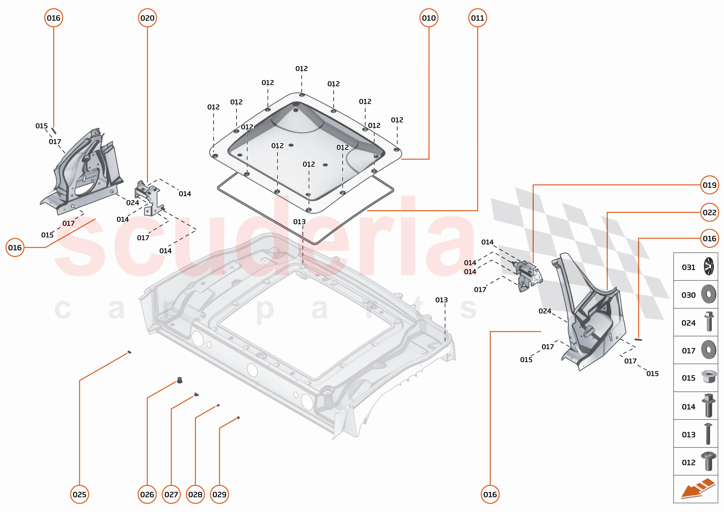 5 - UPPER STRUCTURES - 5.2 - REAR UPPER STRUCTURE of McLaren McLaren 765LT Spider