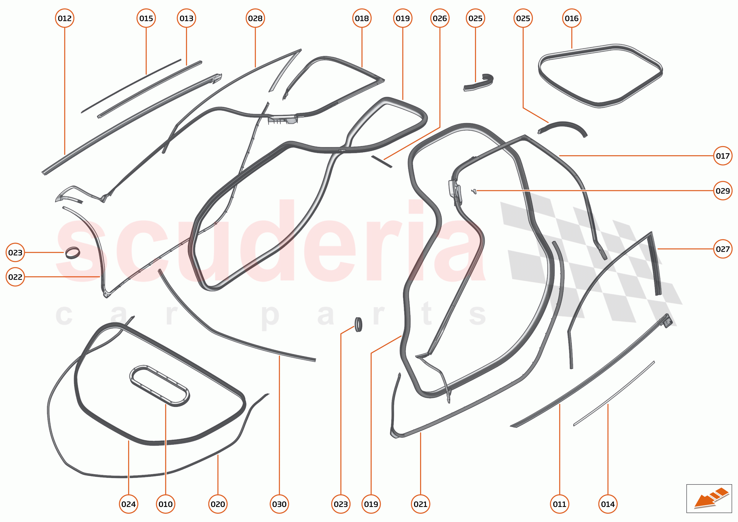 9 - CLOSURES ANCILLARIES - 9.8 - CLOSURES SEALS of McLaren McLaren Speedtail