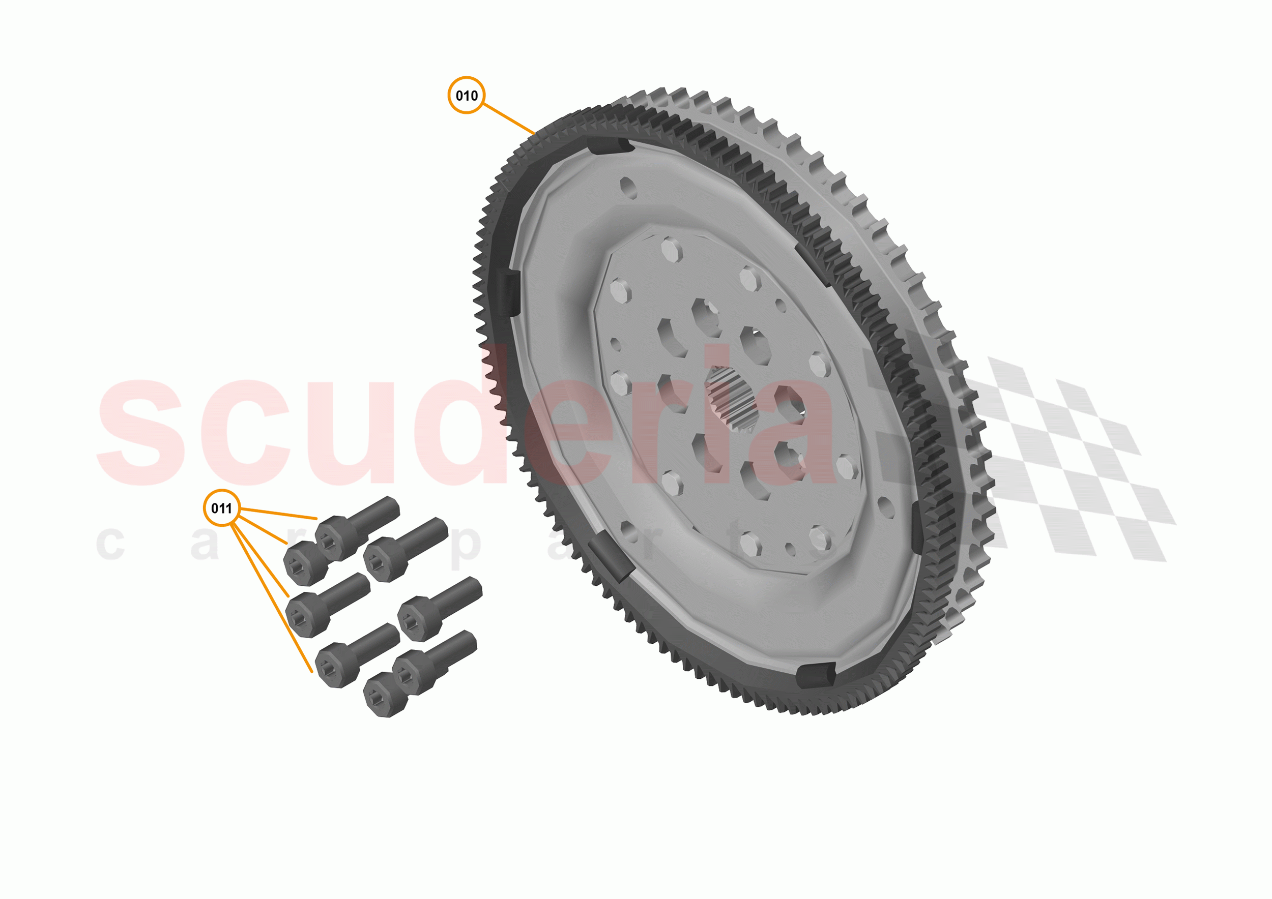 38 - ENGINE ANCILLIARIES - 38.4 - DRIVELINE DAMPER ASSEMBLY of McLaren McLaren 720S Coupe