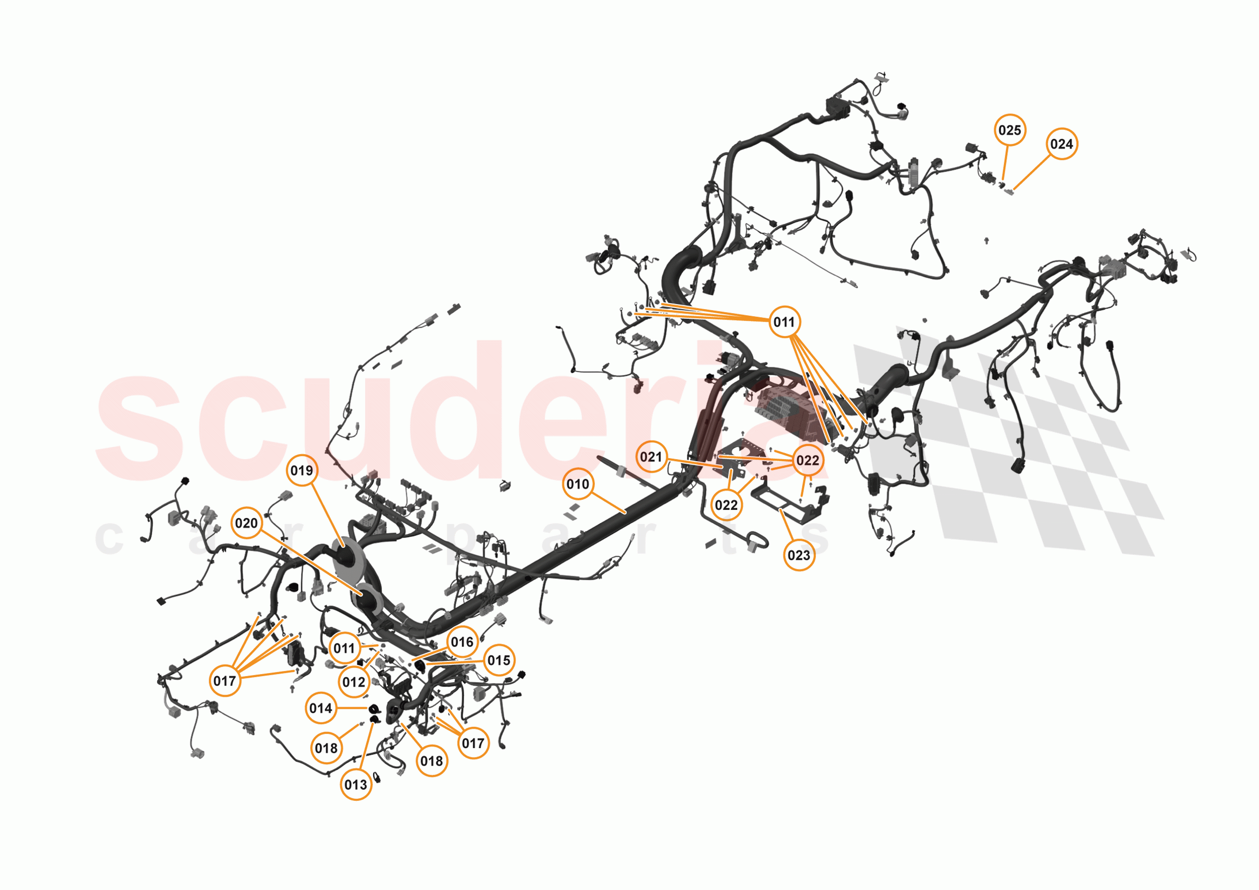 43 - WIRING HARNESS - 43.2 - BODY WIRING HARNESS of McLaren McLaren 570S Coupe