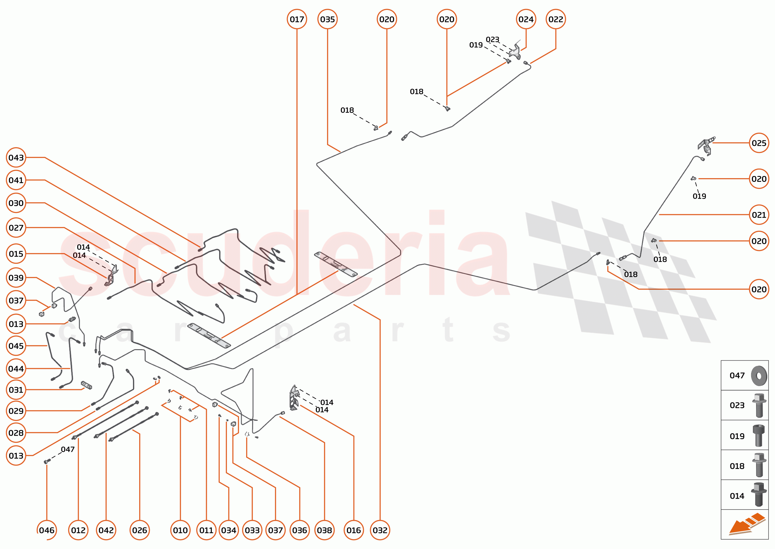 19 - BRAKES - 19.9 - BRAKE PIPES of McLaren McLaren GT