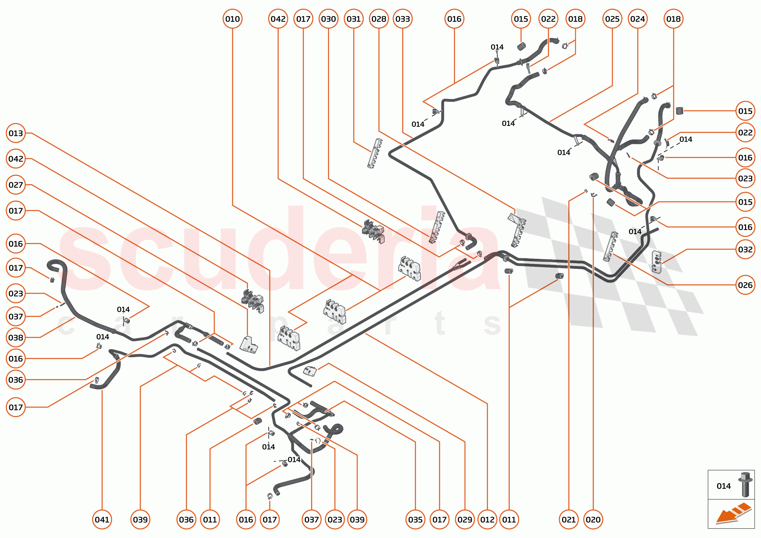 29 - COOLING - LOW TEMP - 29.1 - LOW TEMPERATURE CIRCUIT & PIPES of McLaren McLaren 620R