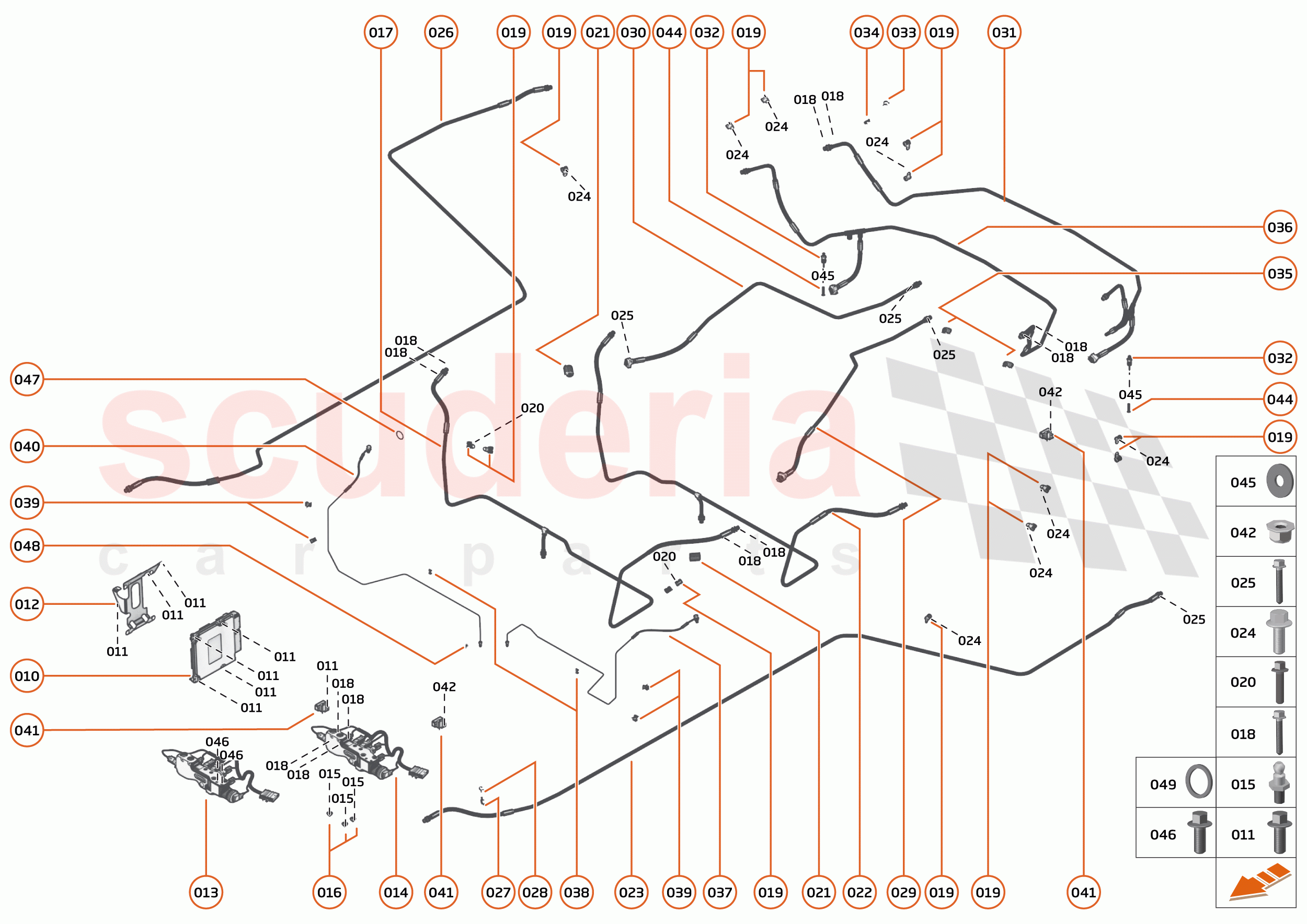 16 - SUSPENSION - 16.9 - SUSPENSION FLUID SYSTEMS of McLaren McLaren Elva