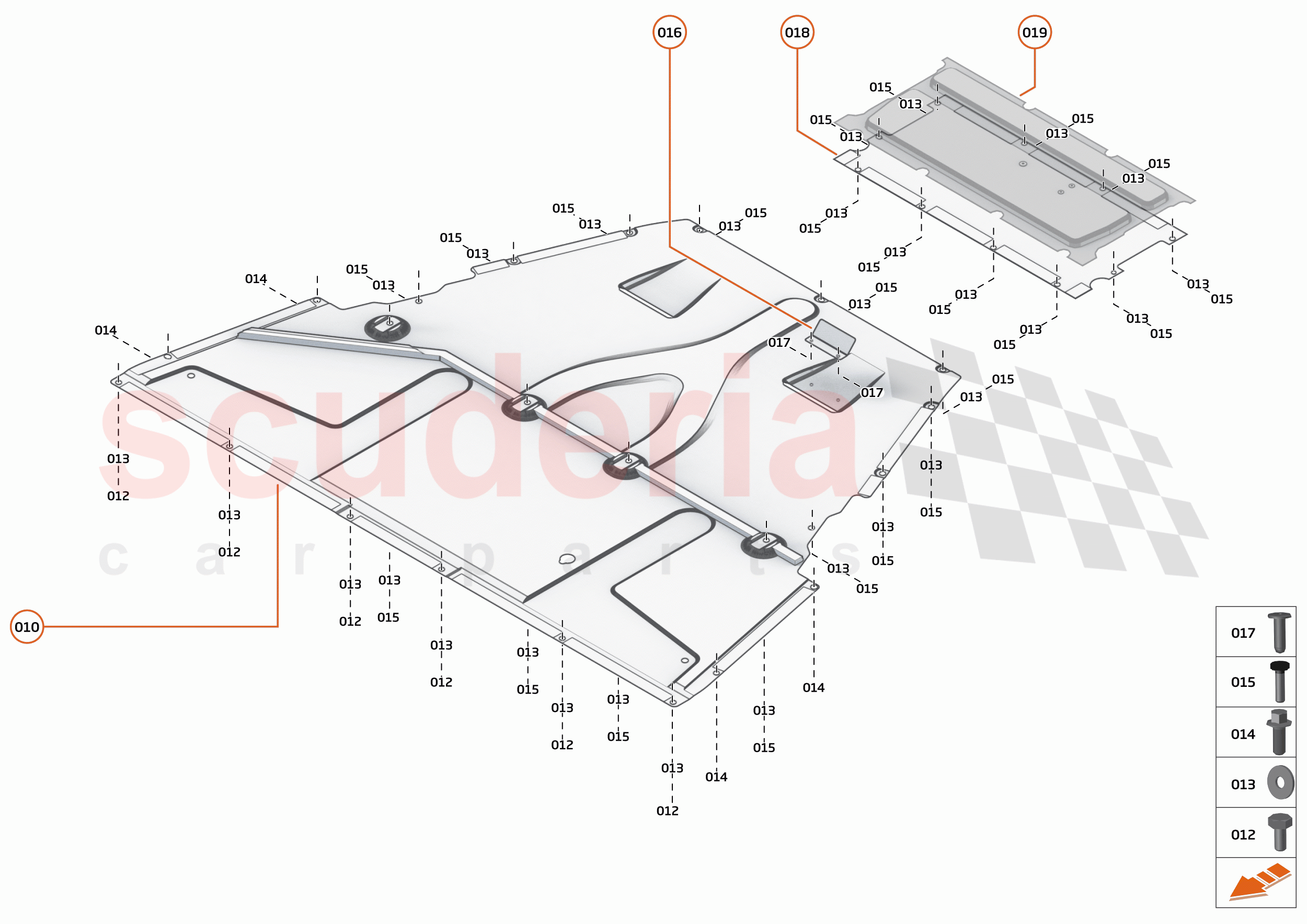 4 - FLOORS - 4.2 - REAR STRUCTURAL FLOORS of McLaren McLaren 765LT Spider