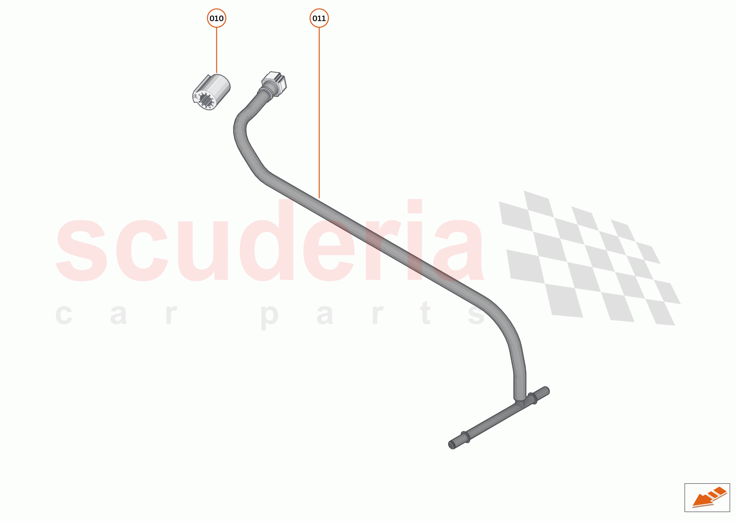 30 - FUEL SYSTEM - 30.1 - EVAPORATIVE SYSTEM of McLaren McLaren 765LT Spider