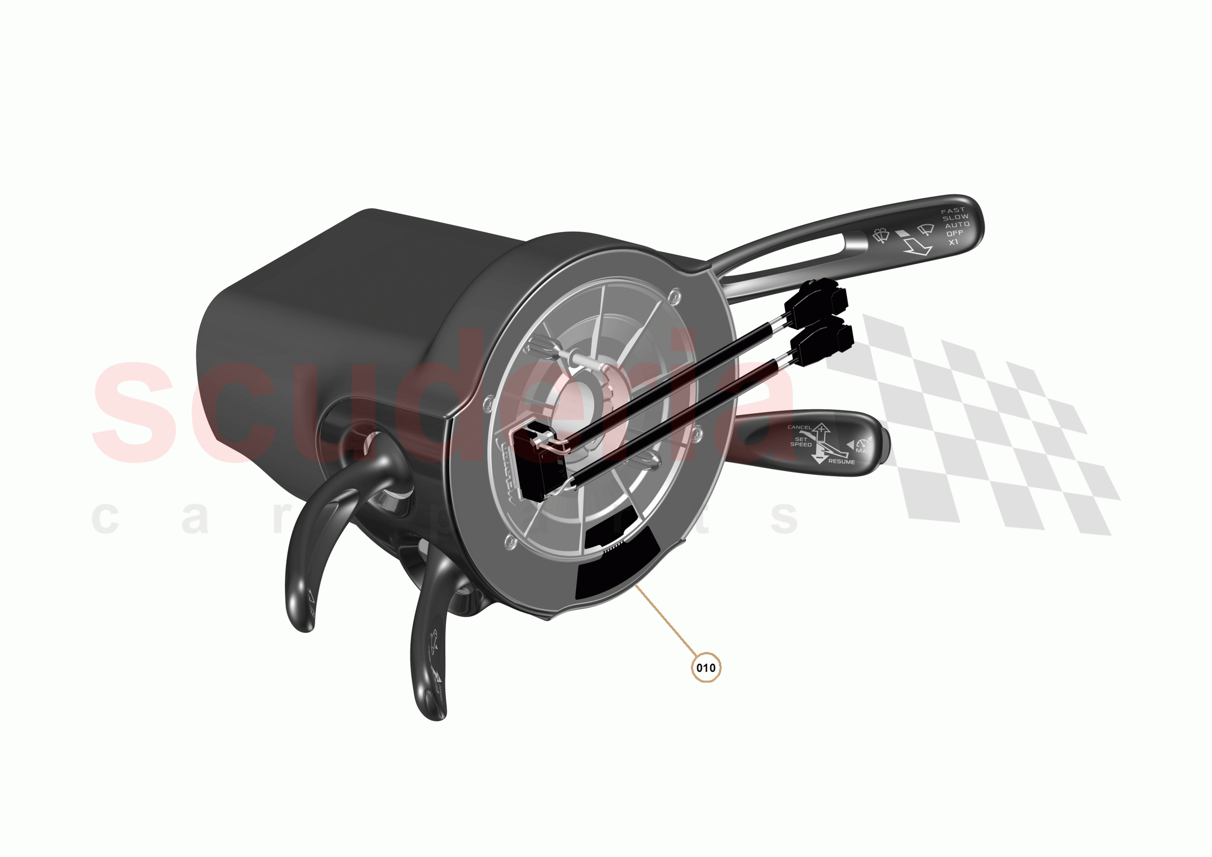 46 - ELECTRICAL SYSTEMS - 46.8 - STEERING COLUMN MODULE of McLaren McLaren P1 Coupe