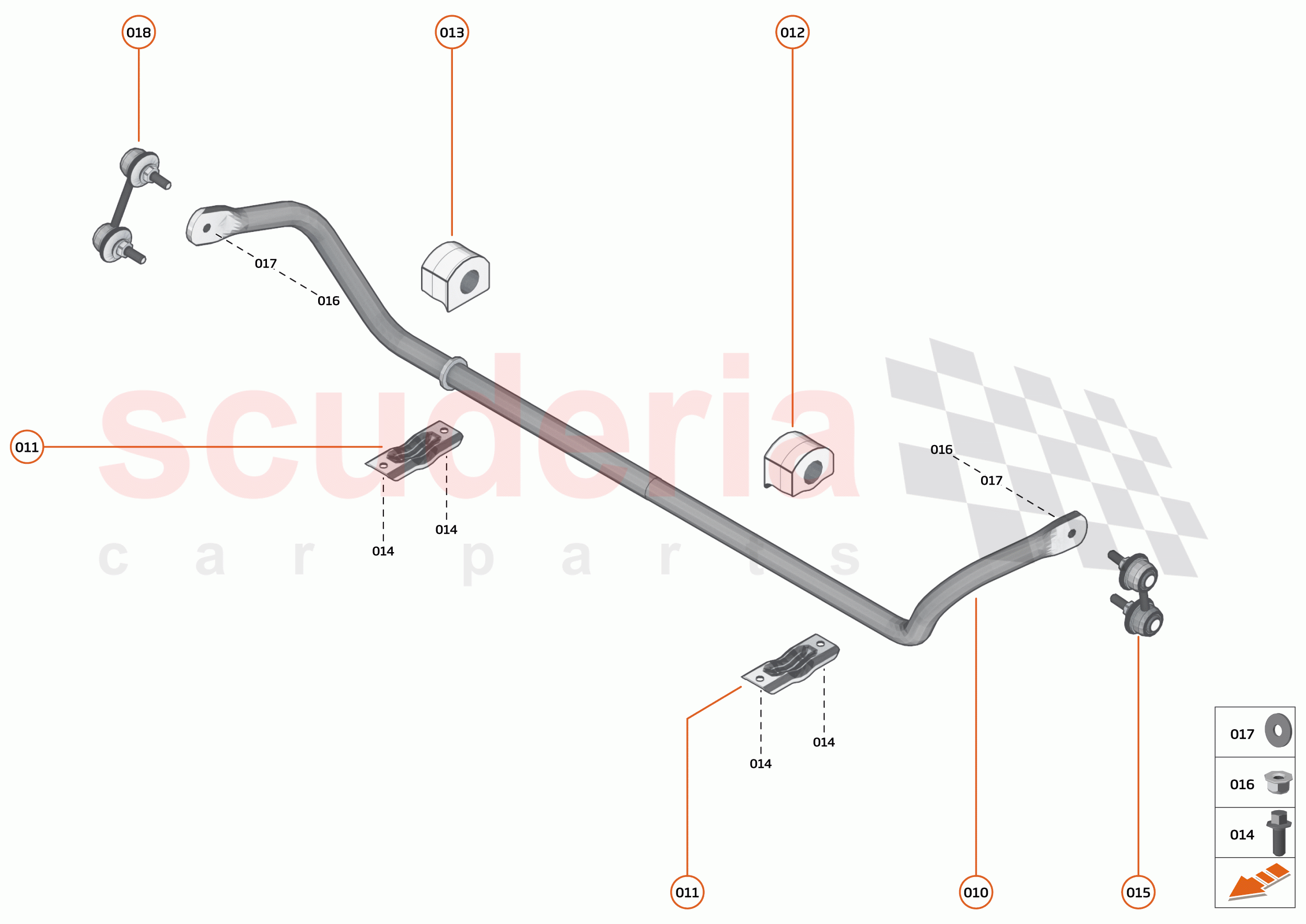 18 - SUSPENSION - REAR - 18.4 - ROAD SPRINGS REAR of McLaren McLaren 720S Spider