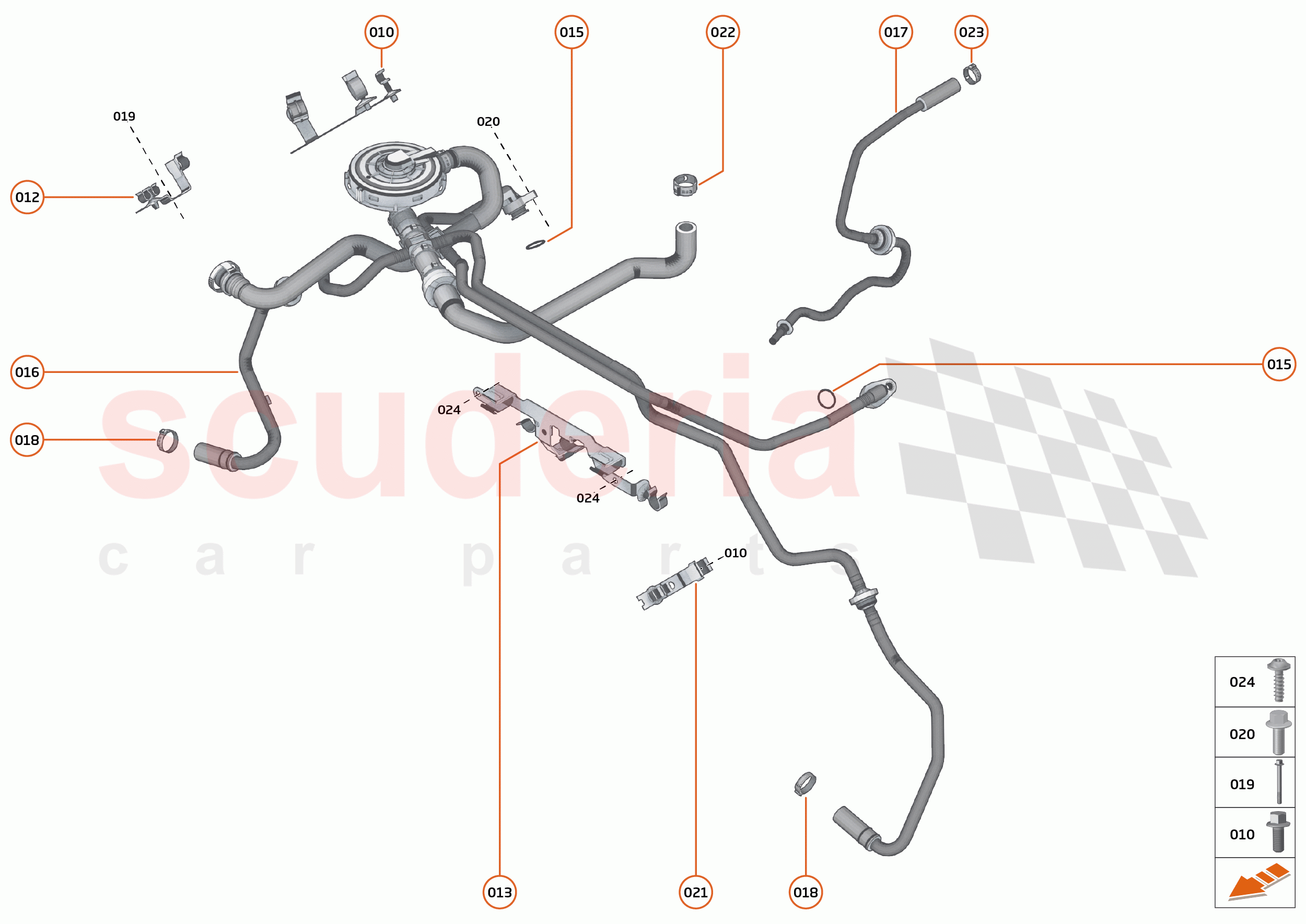 32 - ENGINE - 32.8 - BREATHER ASSEMBLY of McLaren McLaren 620R