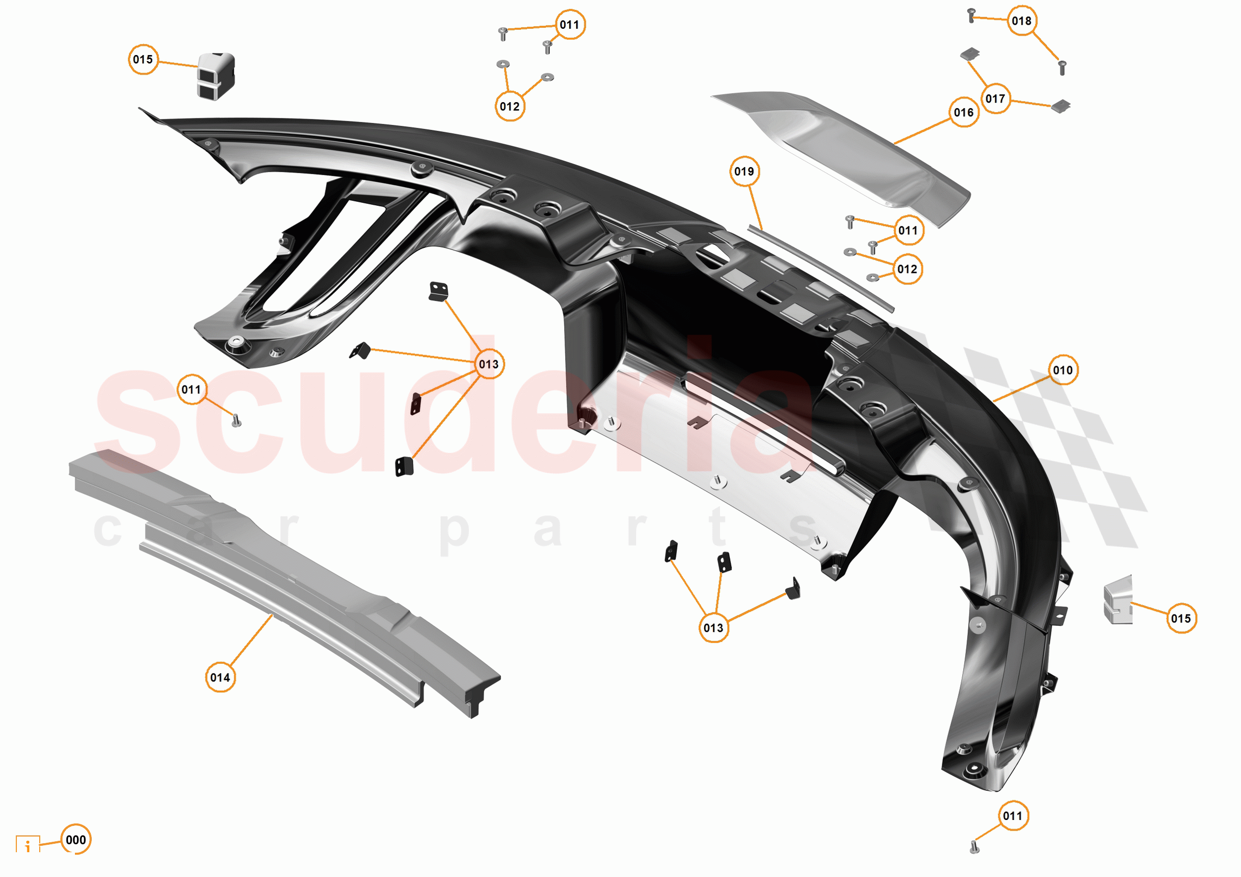 8 - EXTERIOR ORNAMENTATION - 8.4 - REAR BUMPER of McLaren McLaren P1 Coupe