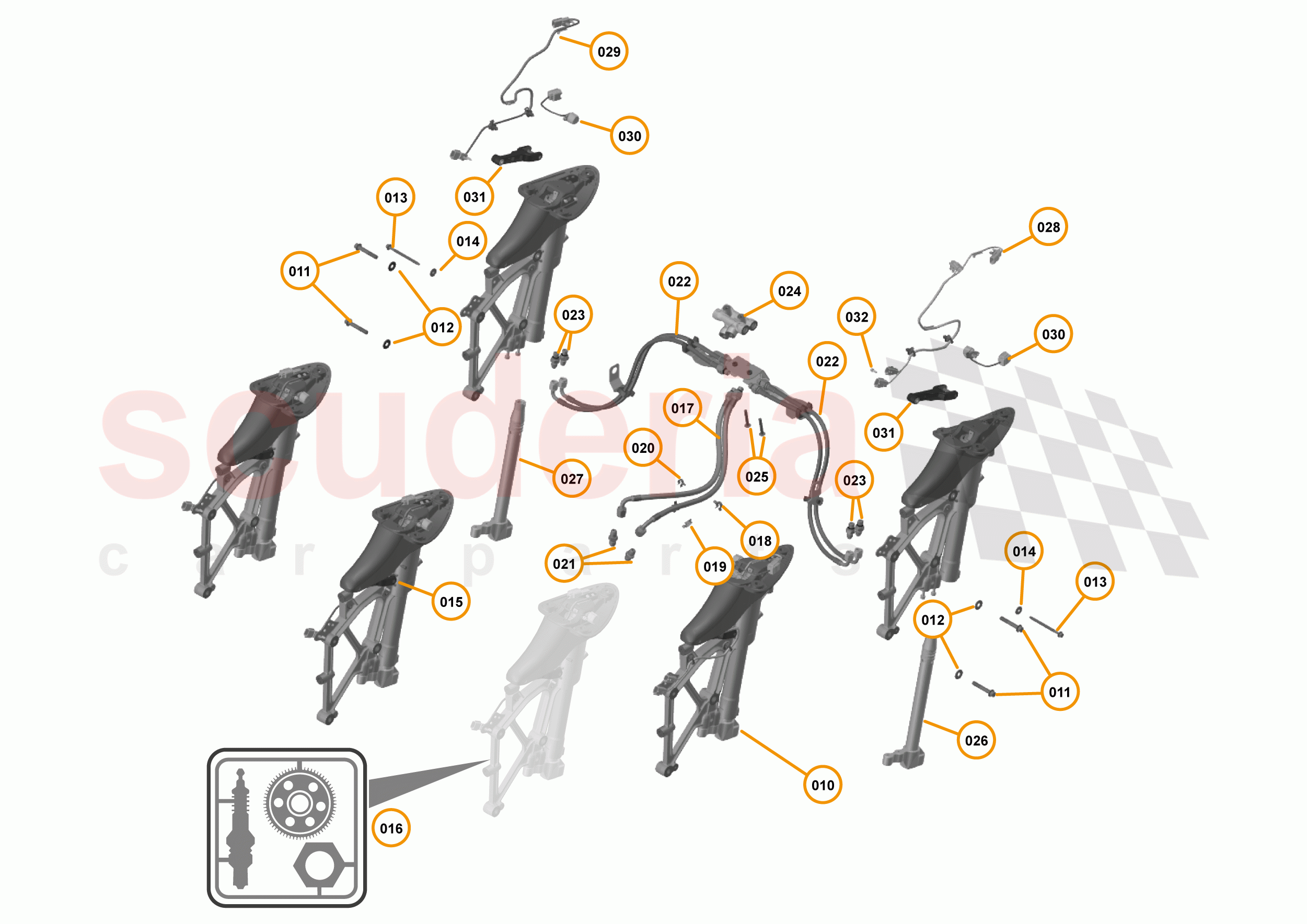 8 - ACTIVE AERO - 8.2 - REAR ACTIVE AERO MECHANISMS of McLaren McLaren 720S Coupe