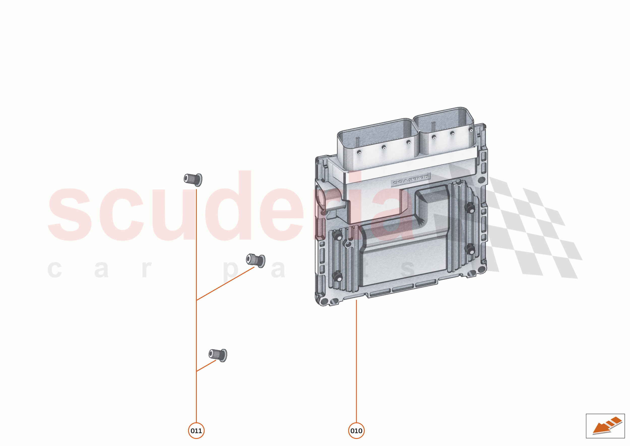38 - TRANSMISSION - 38.2 - POWERTRAIN AND CHASSIS CONTROL UNIT of McLaren McLaren 720S Spider