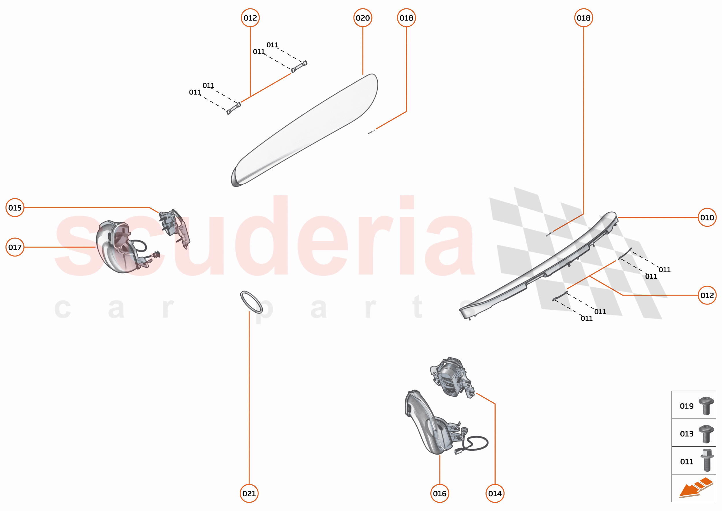 42 - INTERIOR SYSTEMS - 42.10 - DOOR CASING of McLaren McLaren Elva