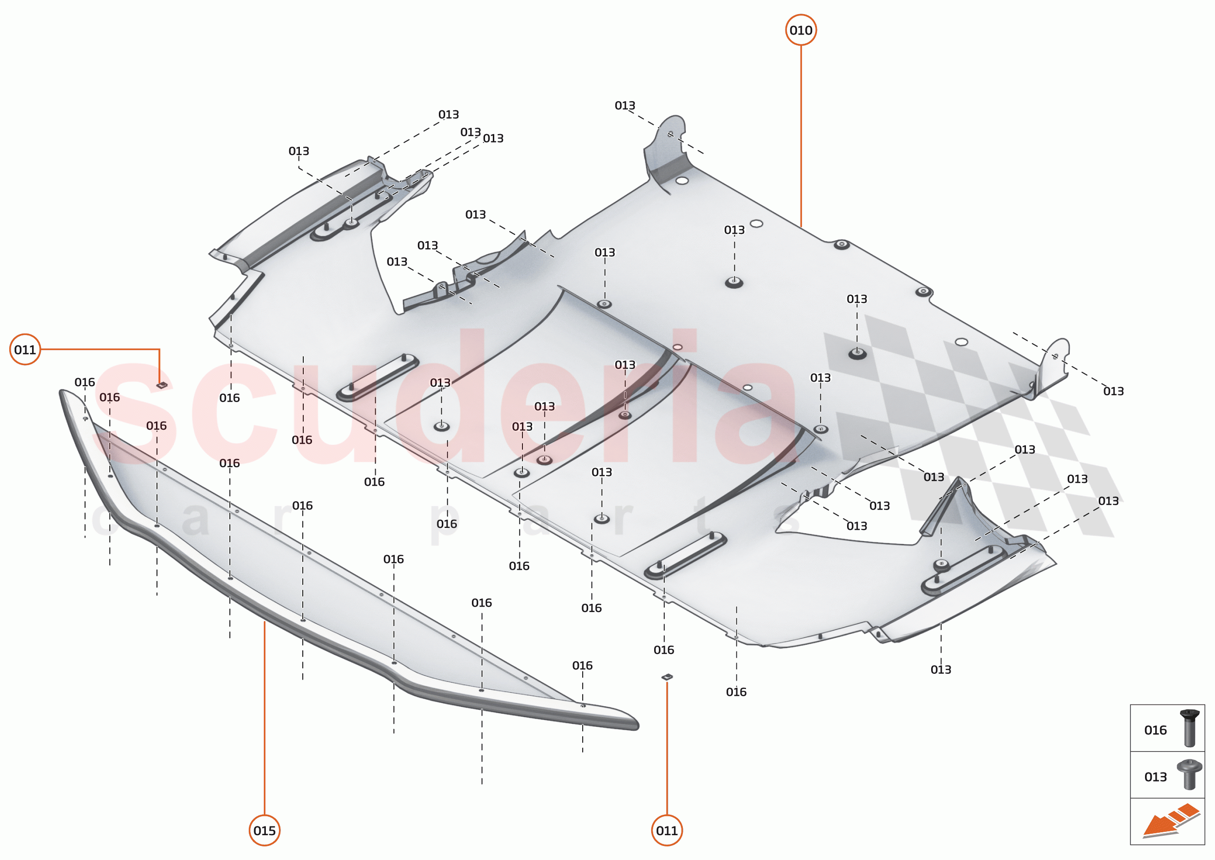 4 - FLOORS - 4.3 - FRONT NON-STRUCTURAL FLOORS of McLaren McLaren Senna