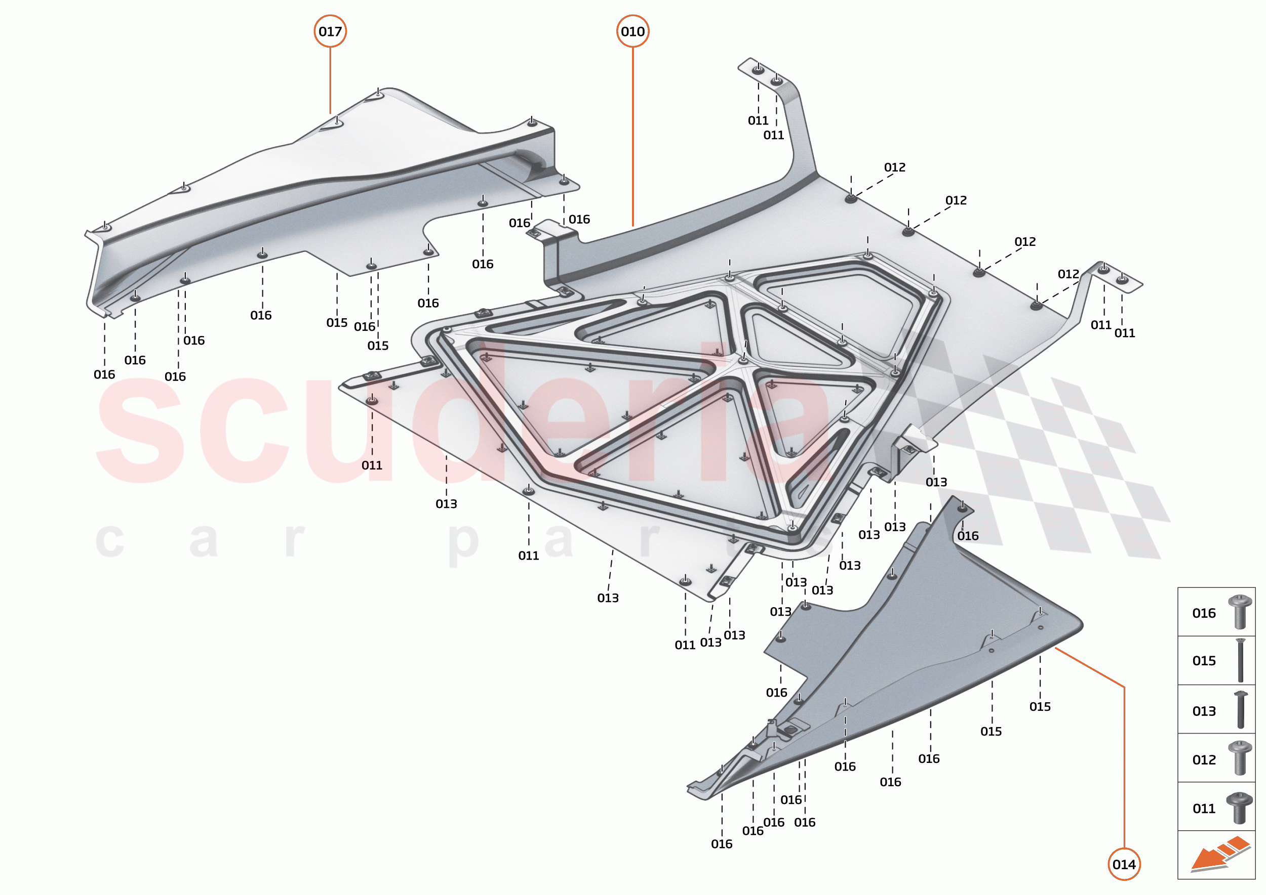 4 - FLOORS - 4.2 - REAR NON-STRUCTURAL FLOORS of McLaren McLaren Speedtail