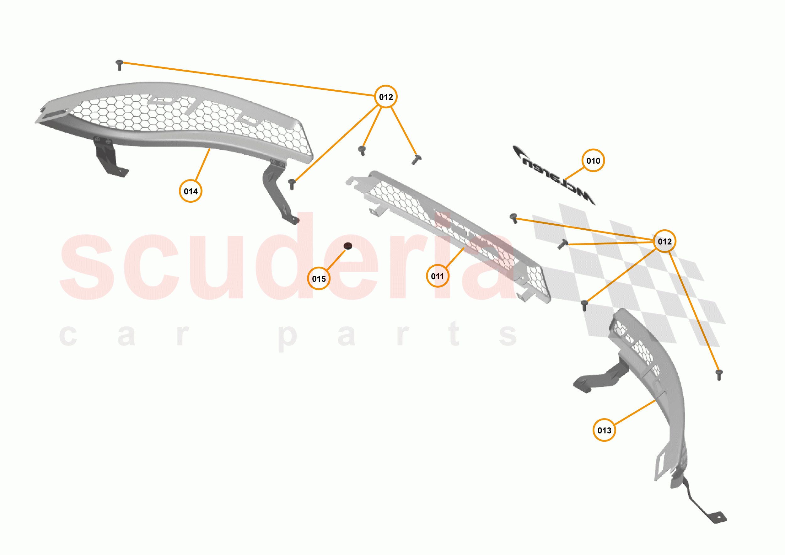 10 - EXTERIOR ORNAMENTATION - 10.6 - REAR FINISHERS & GRILLES of McLaren McLaren 720S Coupe