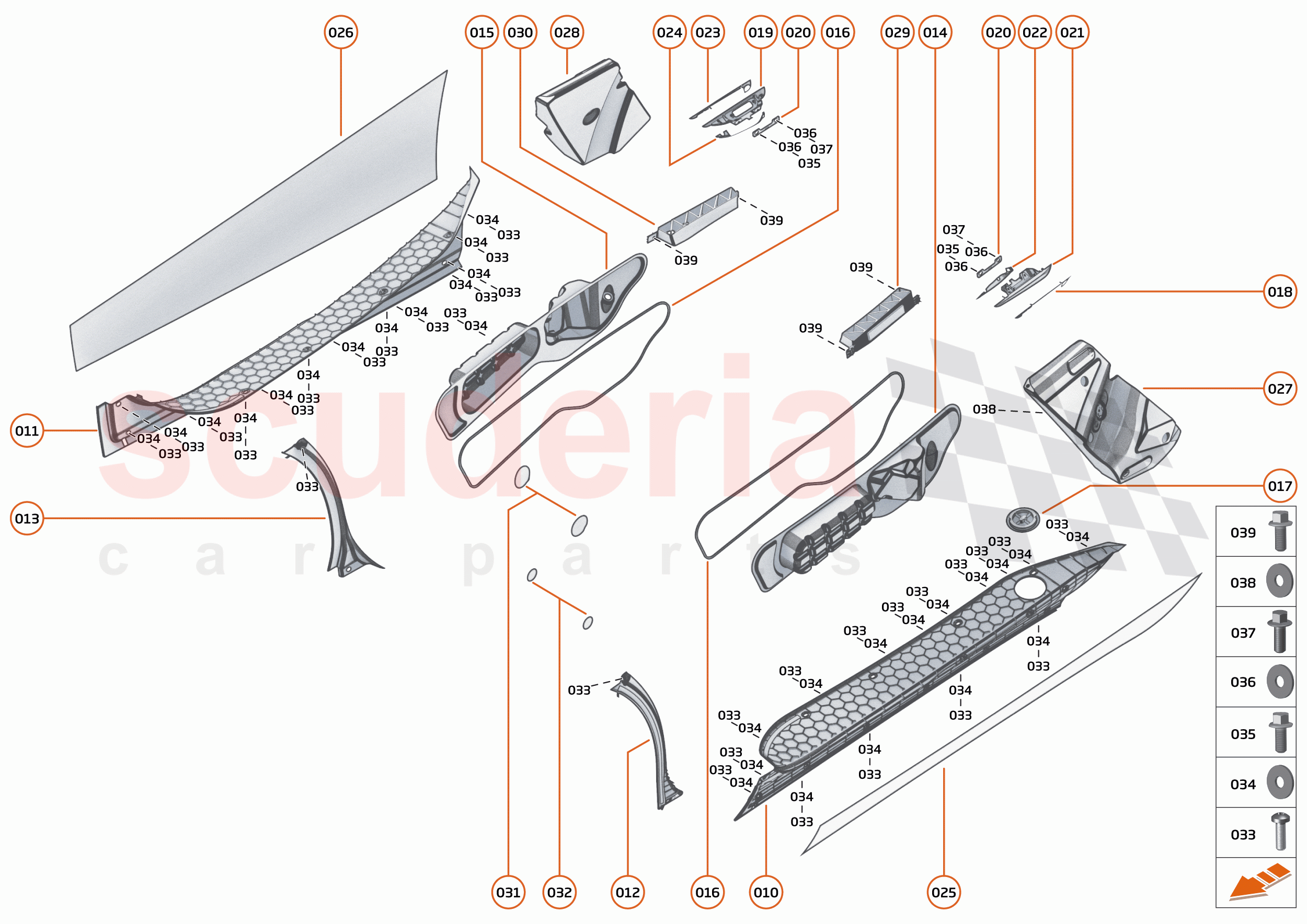 11 - CLOSURES ANCILLARIES - 11.3 - DOOR HARDWARE of McLaren McLaren Artura