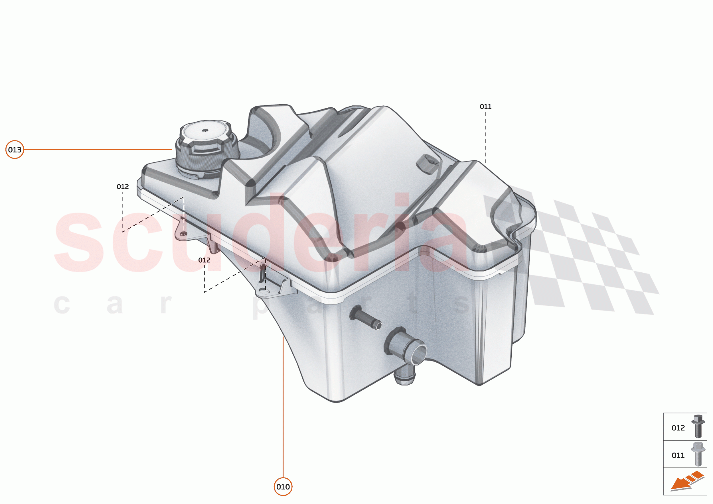 31 - COOLING - HIGH TEMP - 31.3 - HEADER TANK of McLaren McLaren 765LT Spider
