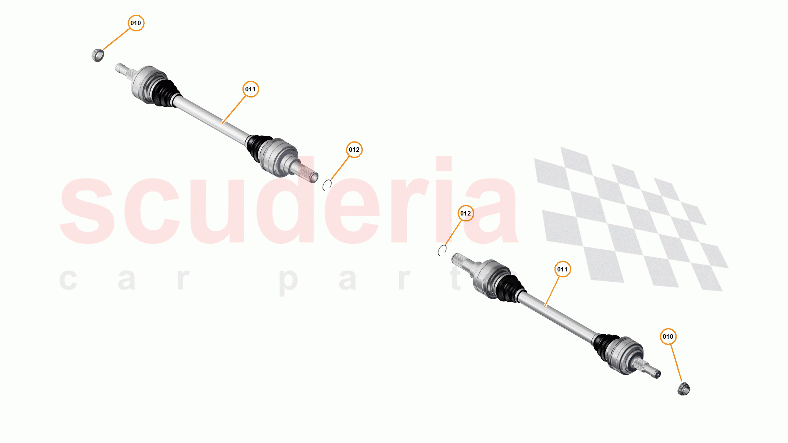 20 - G2 - DRIVELINE - 20.1 - 01 - DRIVELINE of McLaren McLaren 12C Coupe