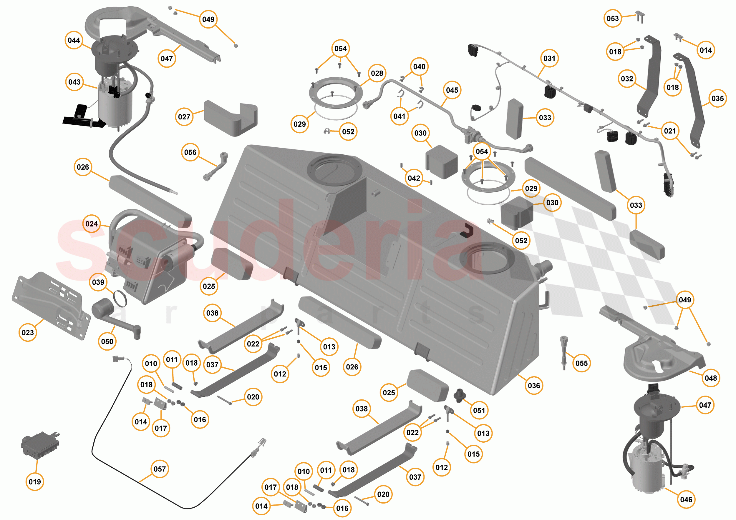 13 - K1 - FUEL SYSTEM - 13.1 - 01 - FUEL TANK of McLaren McLaren 675LT Coupe