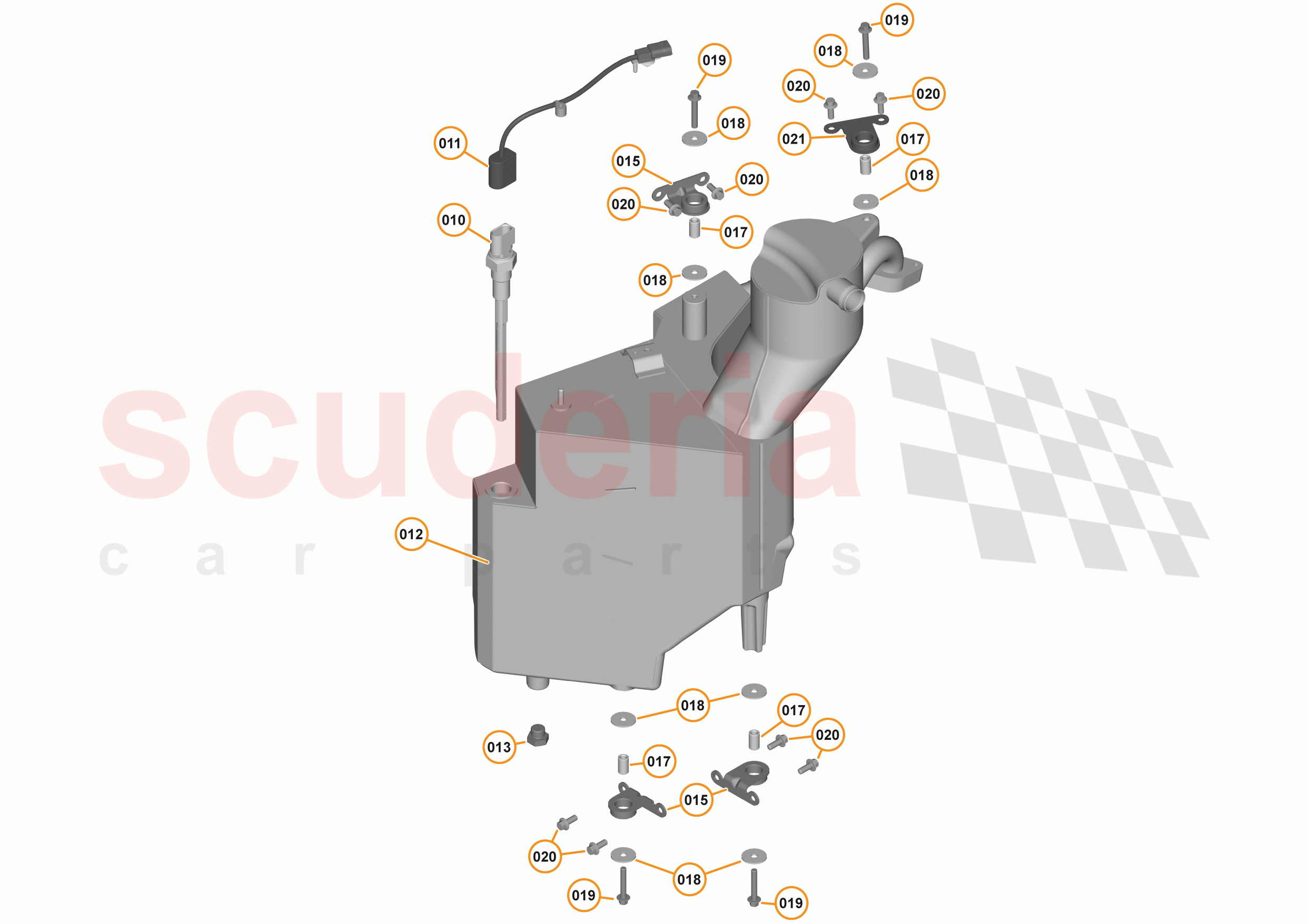 34 - ENGINE OIL SYSTEM - 34.1 - ENGINE OIL TANK of McLaren McLaren 570S Coupe