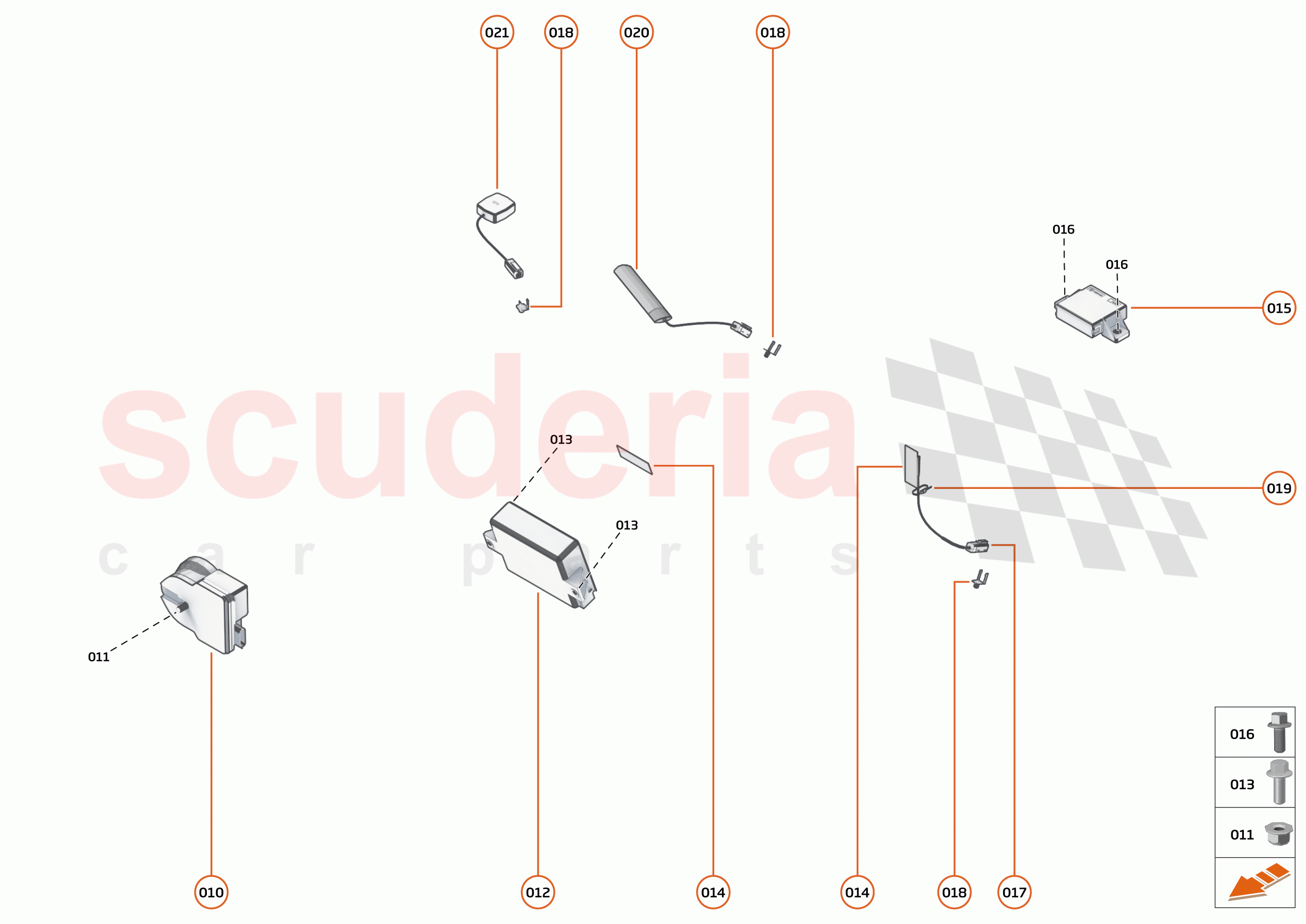 43 - ELECTRICAL SYSTEMS - 43.4 - ALARM SYSTEM of McLaren McLaren 720S Spider