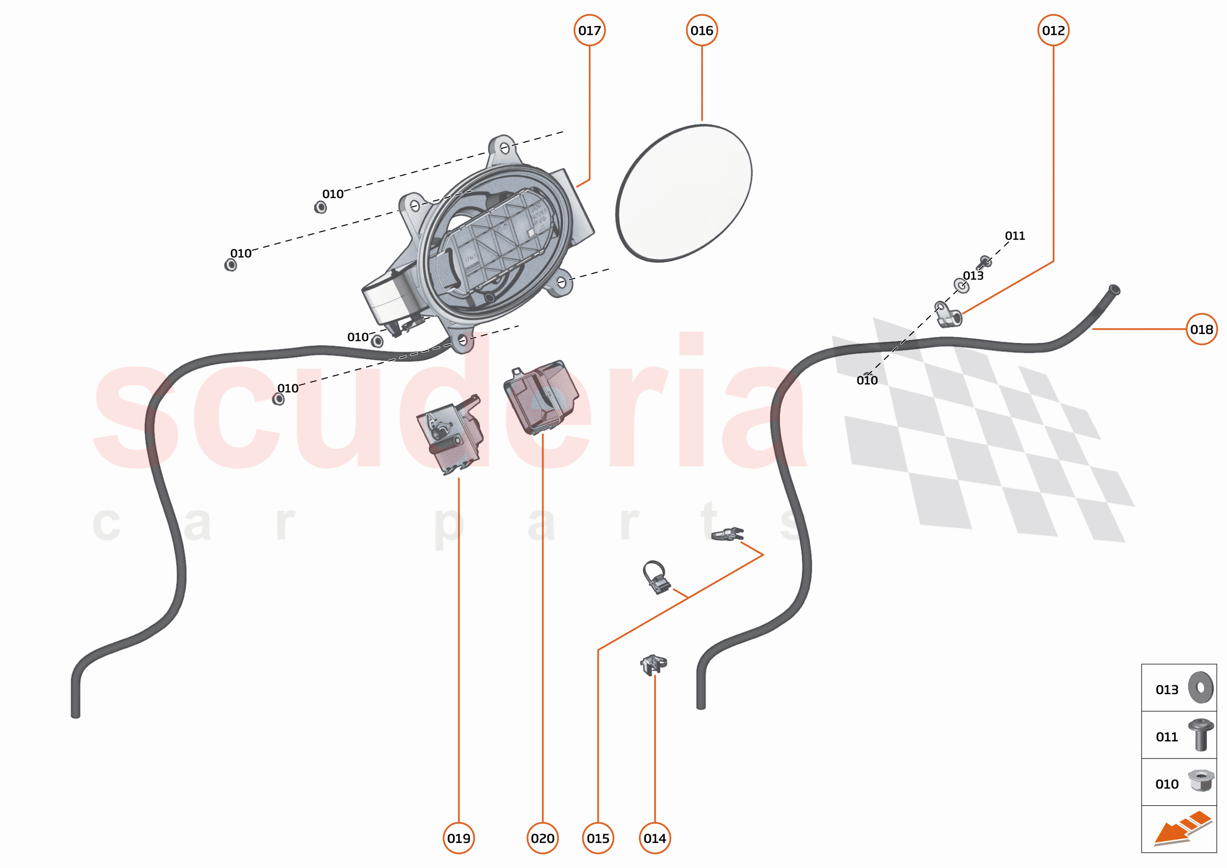8 - EXTERIOR ORNAMENTATION - 8.4 - FILLER BOWLS AND COVERS of McLaren McLaren 620R