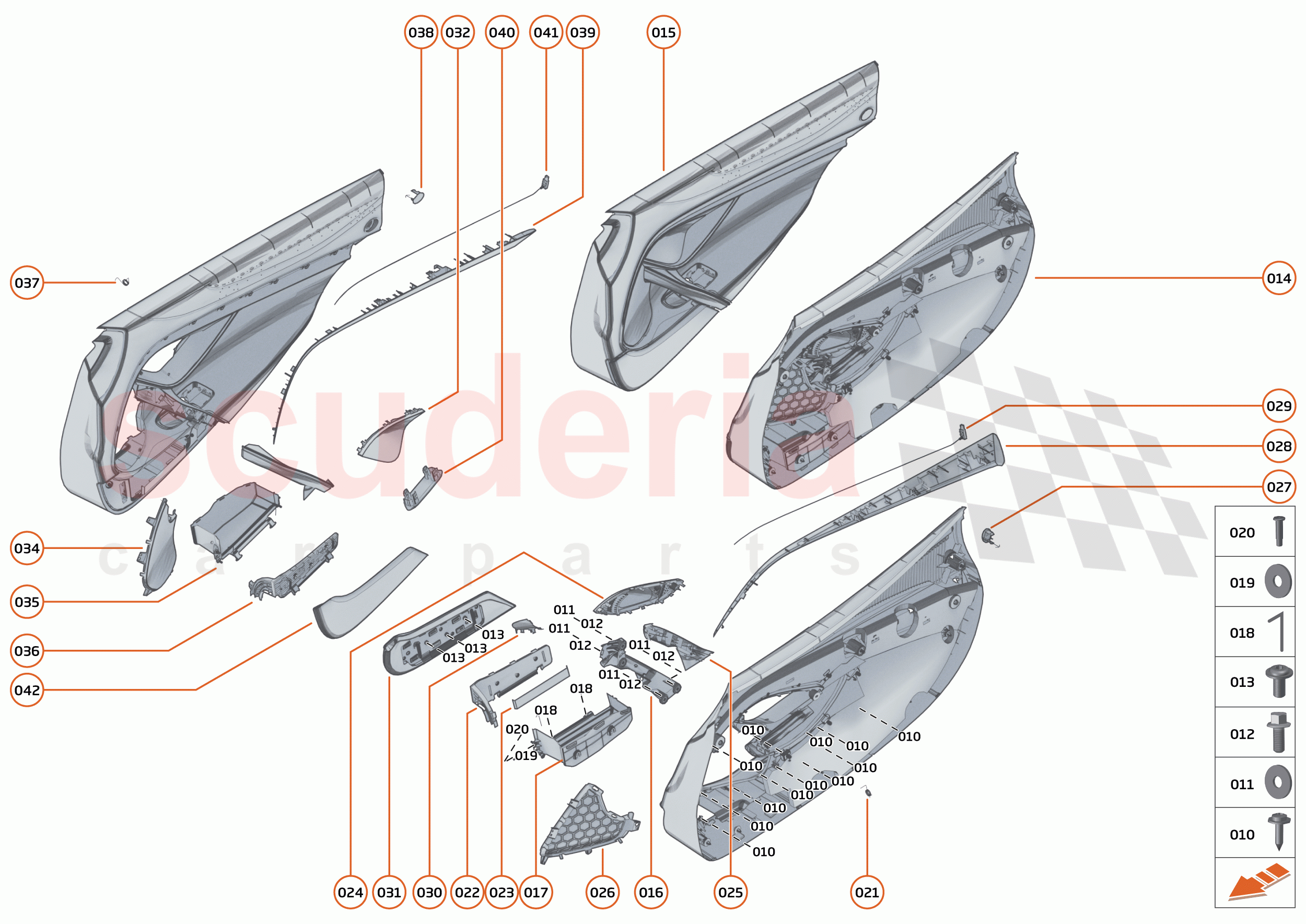48 - INTERIOR SYSTEMS - 48.12 - DOOR CASING of McLaren McLaren 750S Coupe