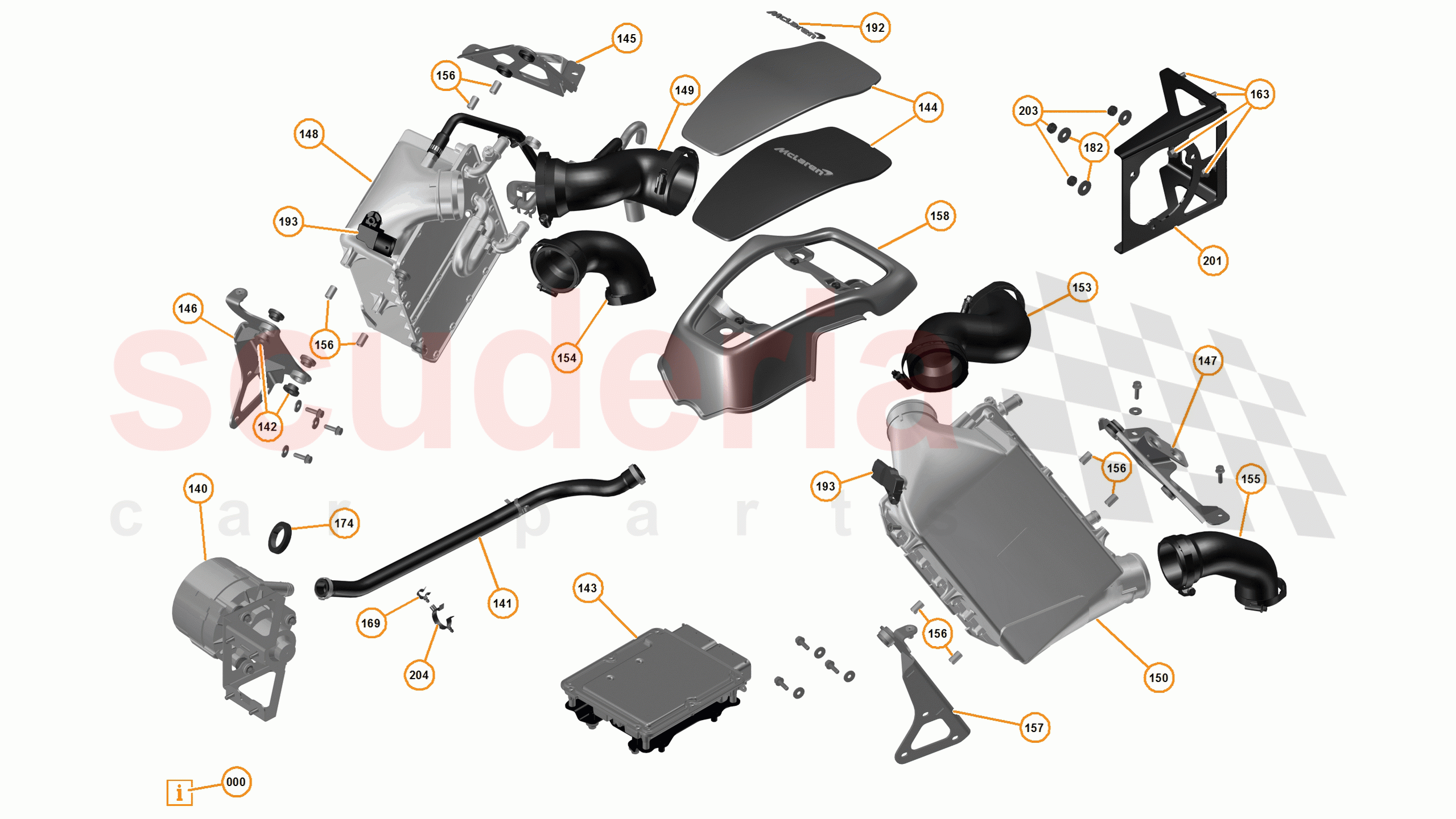 16 - F1 - POWER UNIT - 16.16 - 01 - POWER UNIT - WCAC SYSTEM + ECM of McLaren McLaren 12C Spider