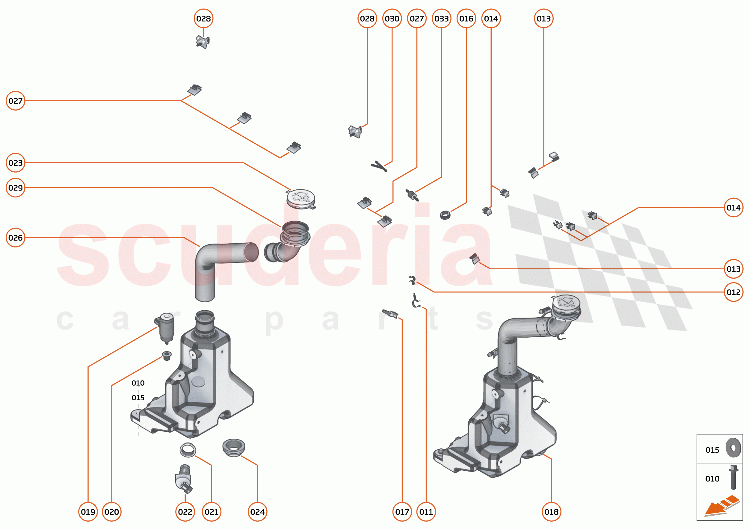 11 - WIPERS & WASHER SYSTEM - 11.1 - WASHER SYSTEM of McLaren McLaren 620R