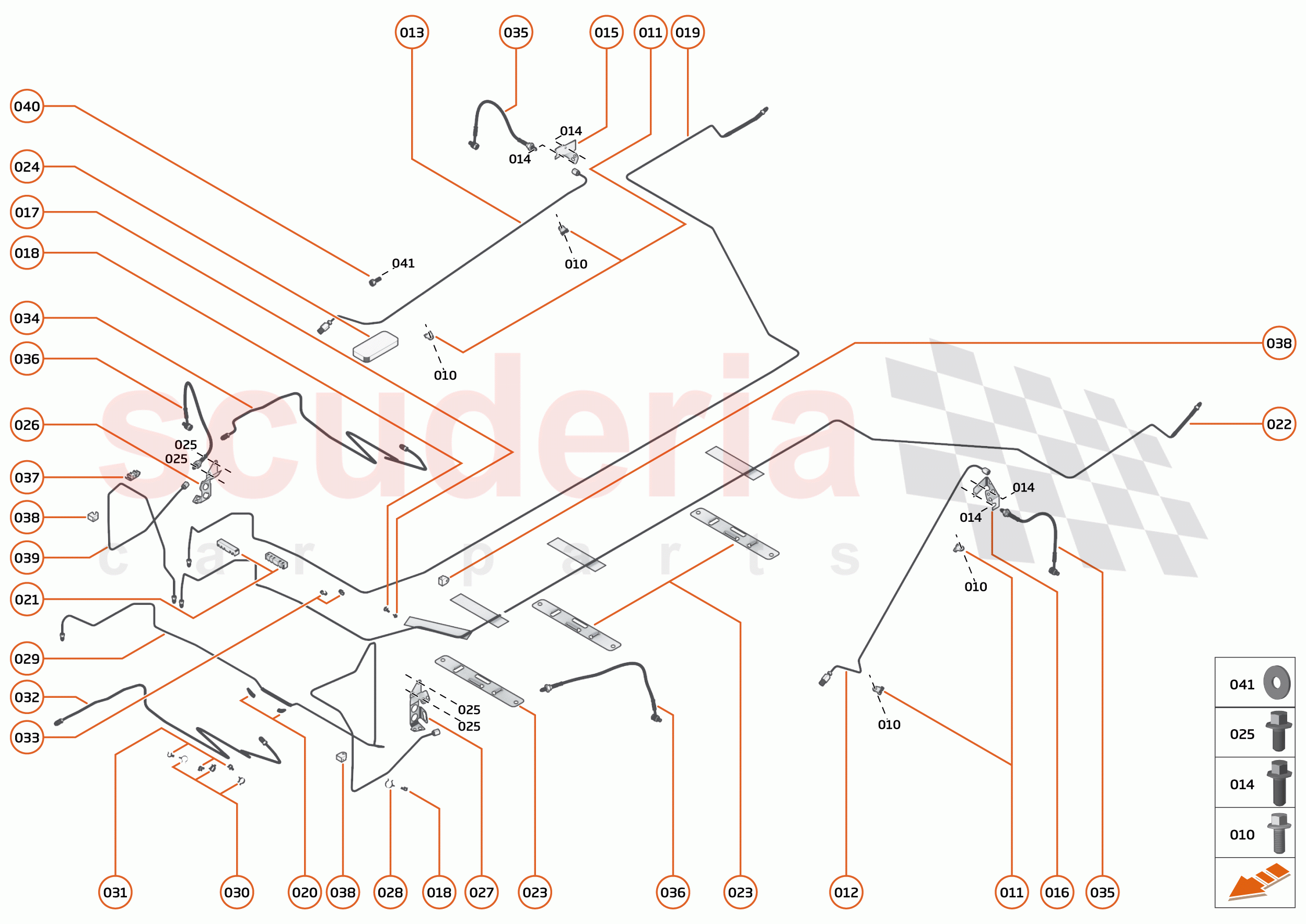 24 - BRAKES - SYSTEMS - 24.4 - BRAKE PIPES of McLaren McLaren 600LT