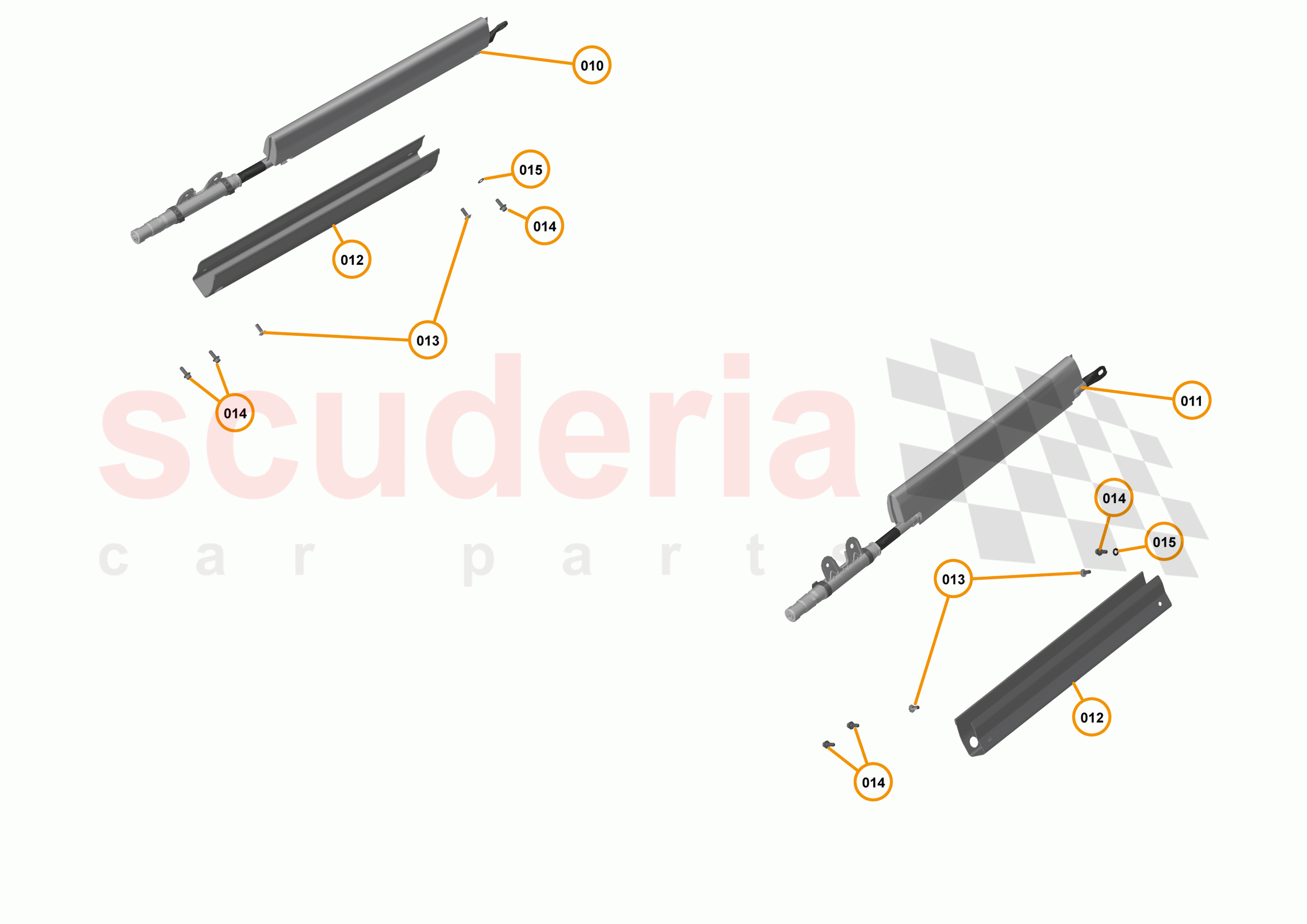 50 - INTERIOR RESTRAINTS - 50.2 - AIRBAG - HEAD CURTAIN AIRBAG of McLaren McLaren 720S Coupe