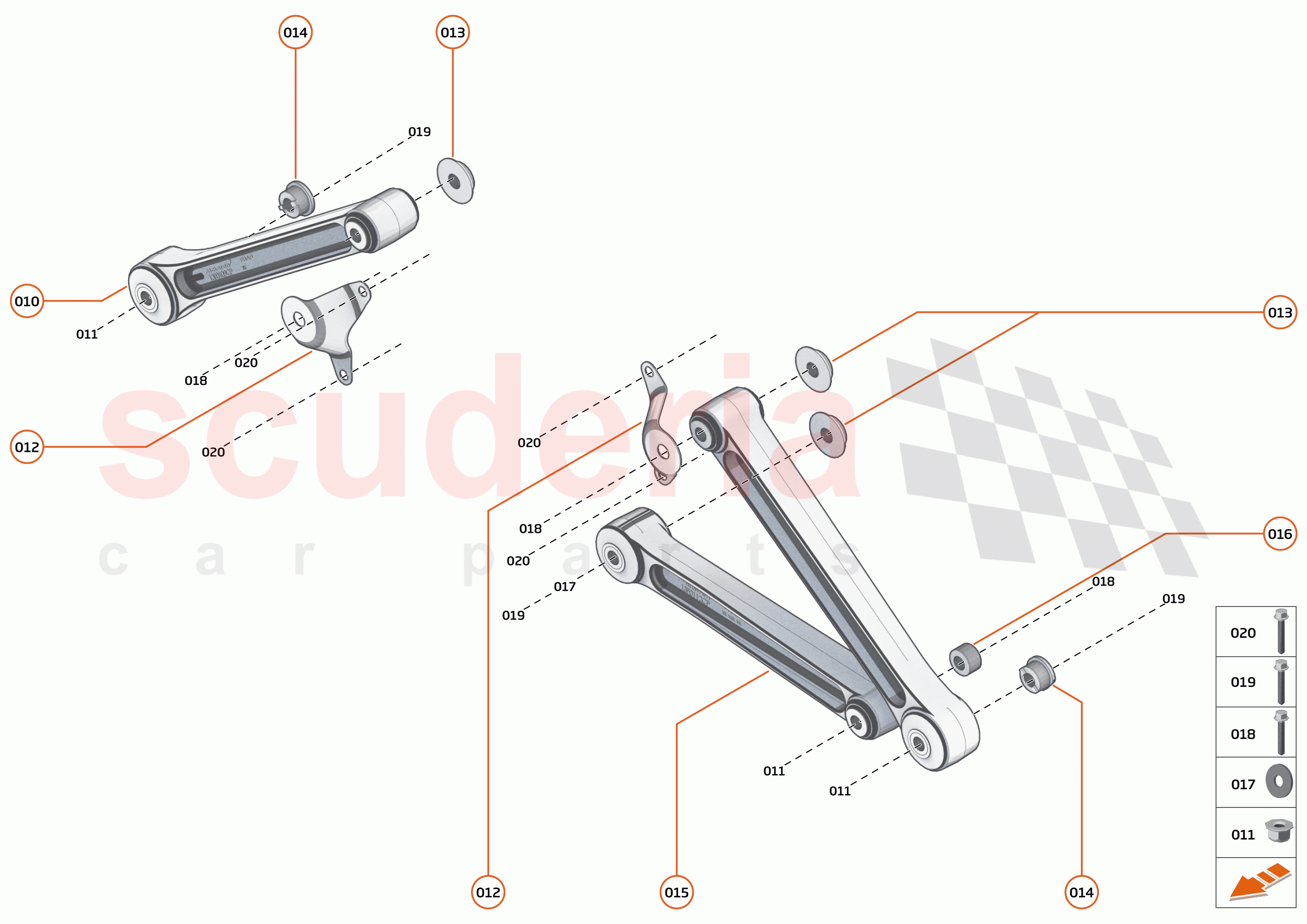 37 - ENGINE MOUNTING - 37.1 - ENGINE MOUNTING SYSTEM of McLaren McLaren 600LT