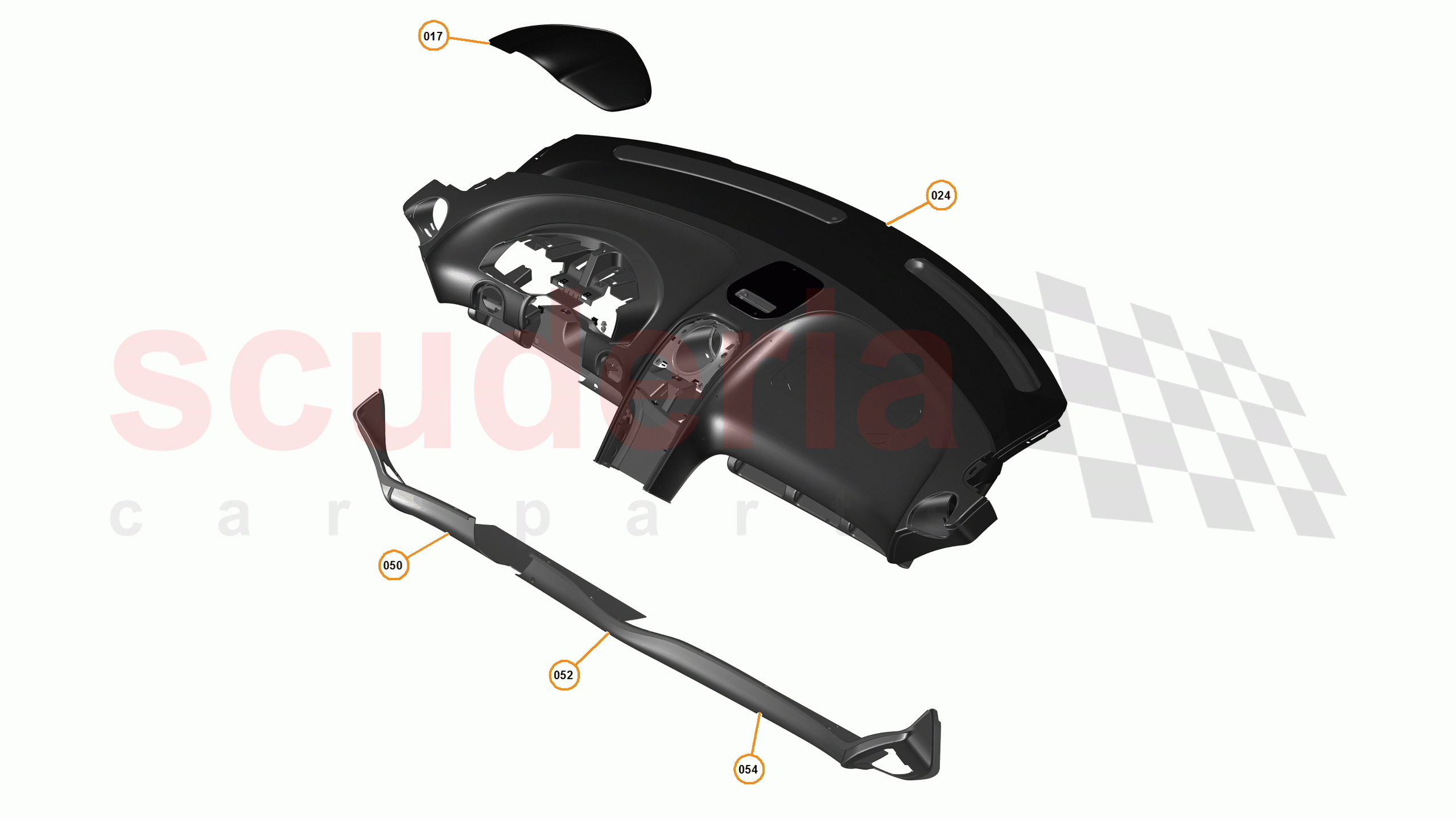 27 - N1 - FACIA - 27.3 - 01 - FACIA - LEATHER of McLaren McLaren 650S Spider