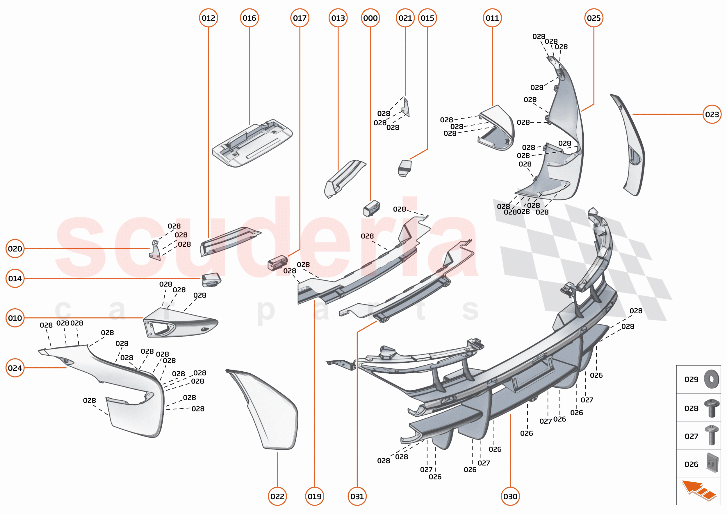 11 - EXTERIOR ORNAMENTATION - 11.6 - REAR BUMPER of McLaren McLaren Elva