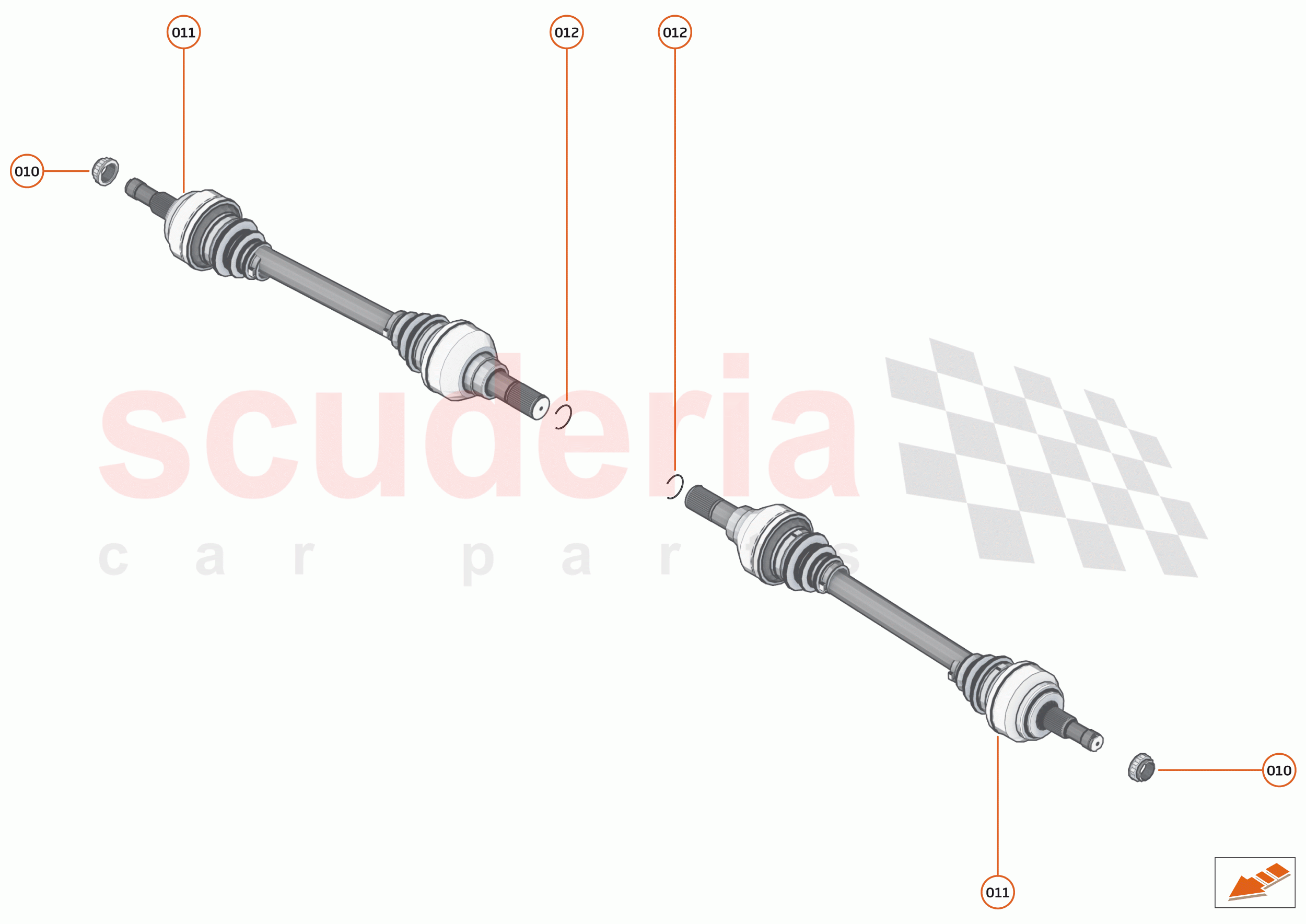 33 - DRIVESHAFTS - 33.1 - DRIVESHAFTS - REAR AXLE of McLaren McLaren Speedtail