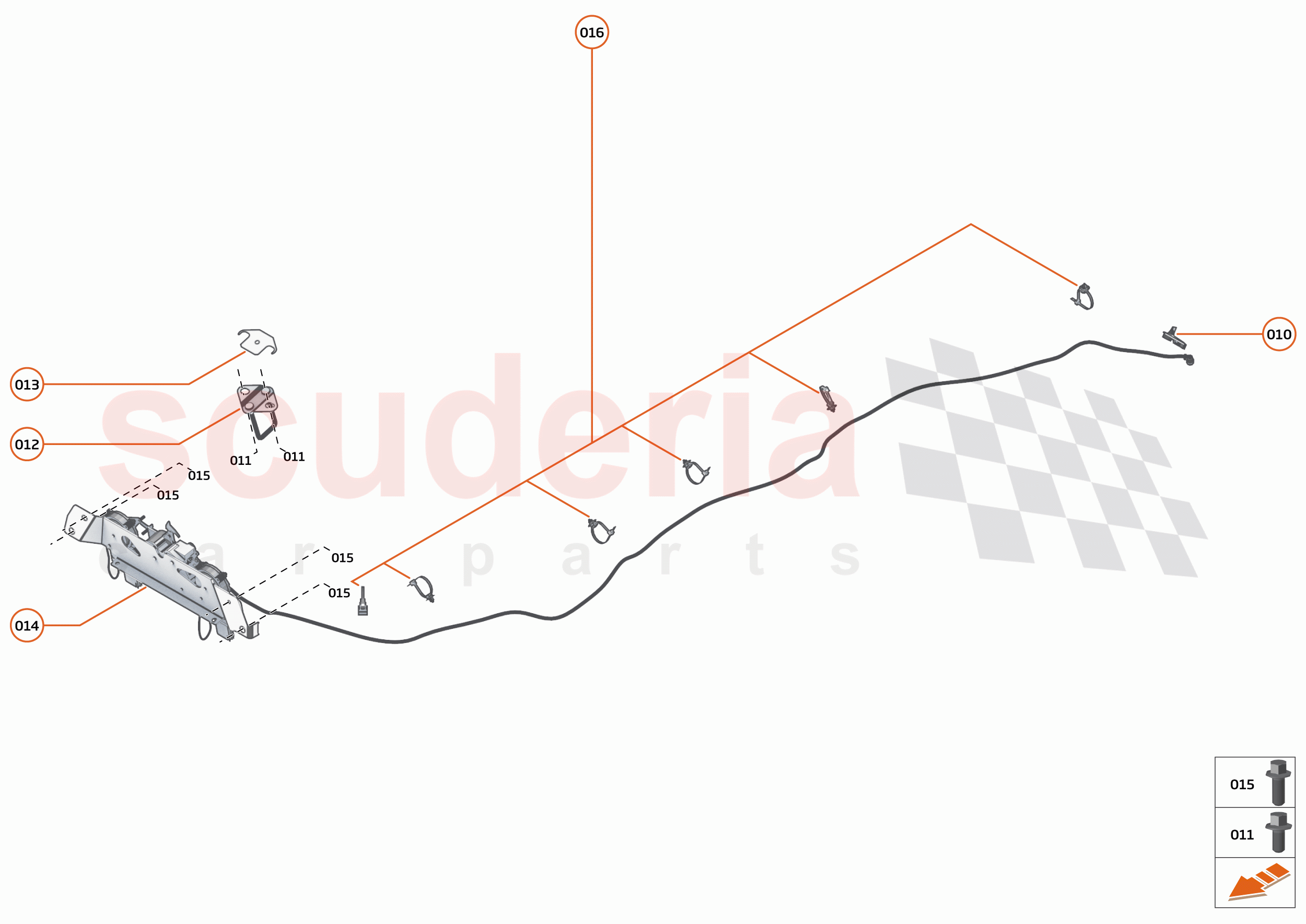 6 - CLOSURES - 6.3 - BONNET LATCH of McLaren McLaren 600LT