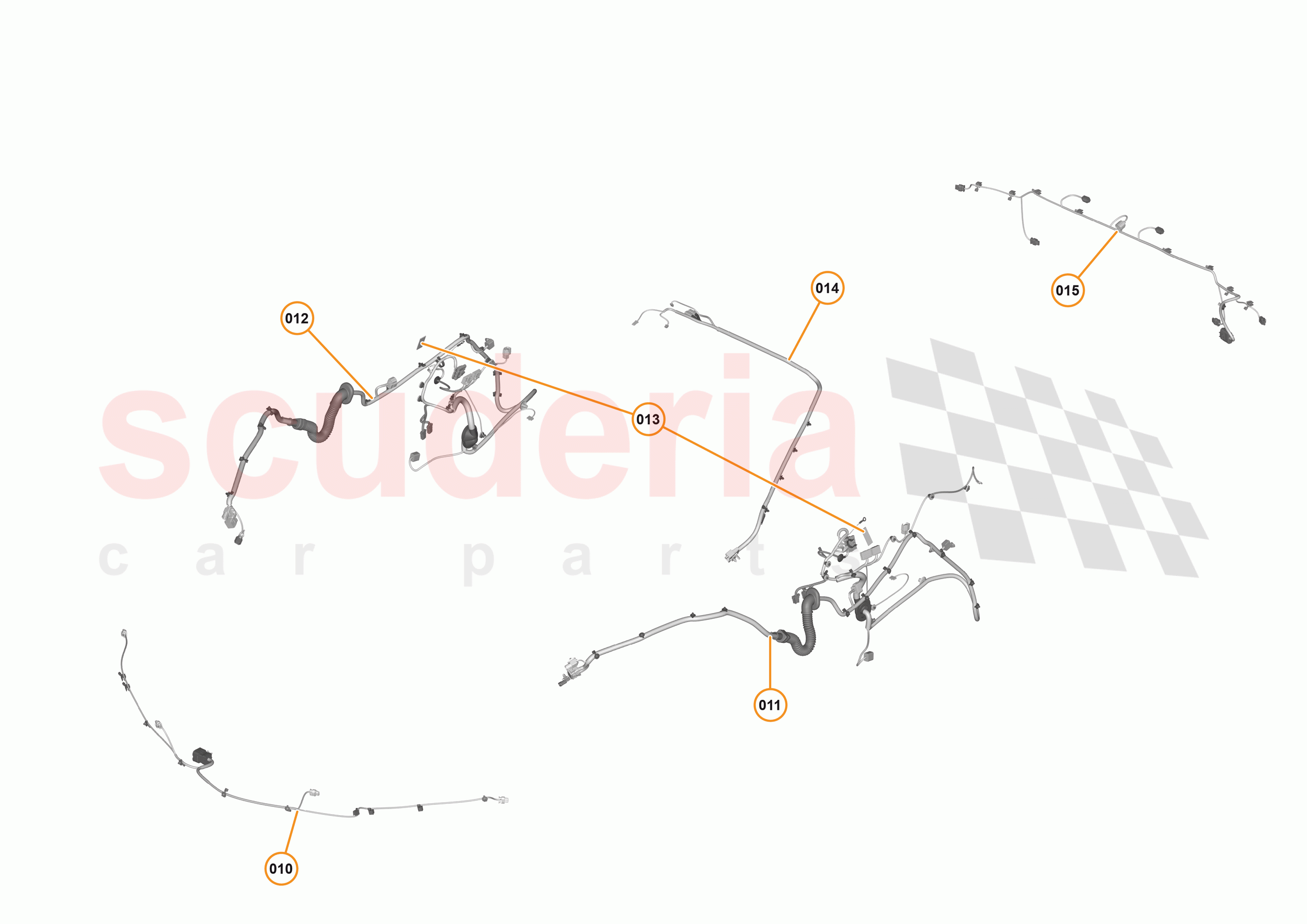 43 - WIRING HARNESS - 43.3 - NON-BODY WIRING HARNESS of McLaren McLaren 570S Coupe