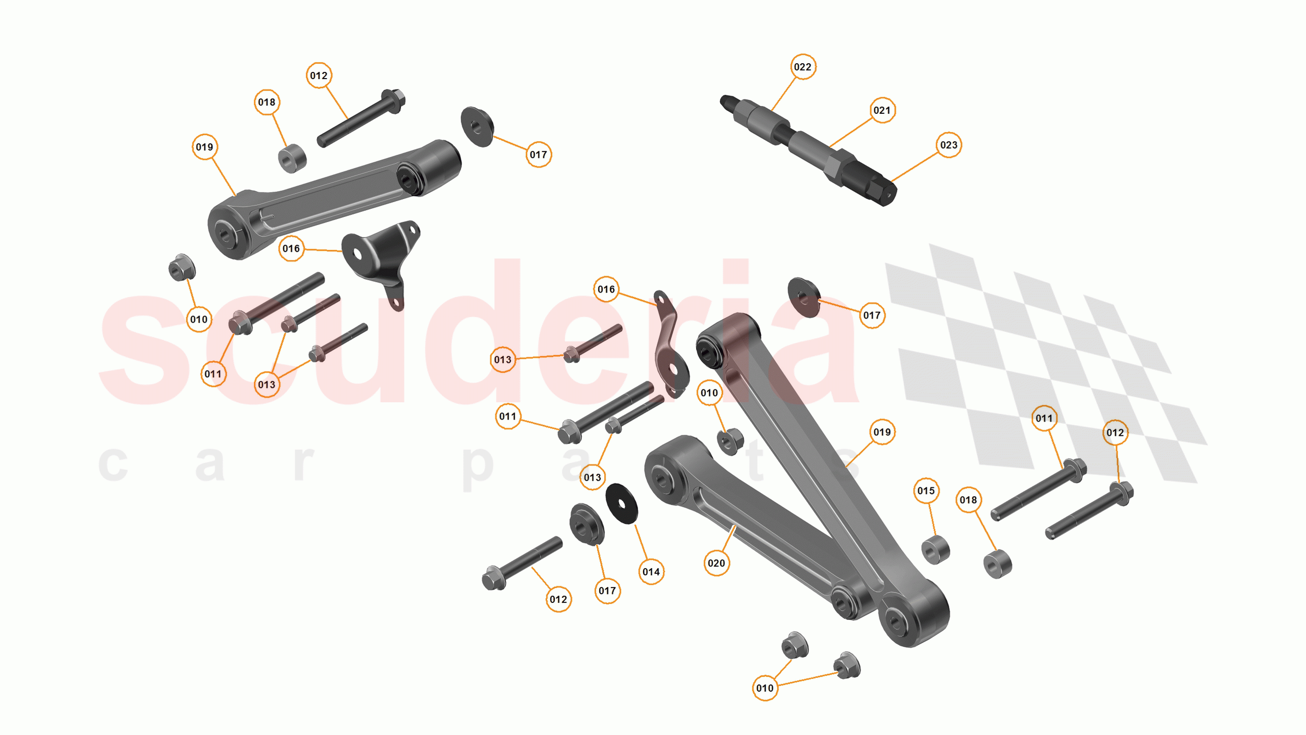 18 - F4 - MOUNTING SYSTEM - ENGINE - 18.1 - 01 - MOUNTING SYSTEM - ENGINE of McLaren McLaren 12C Coupe