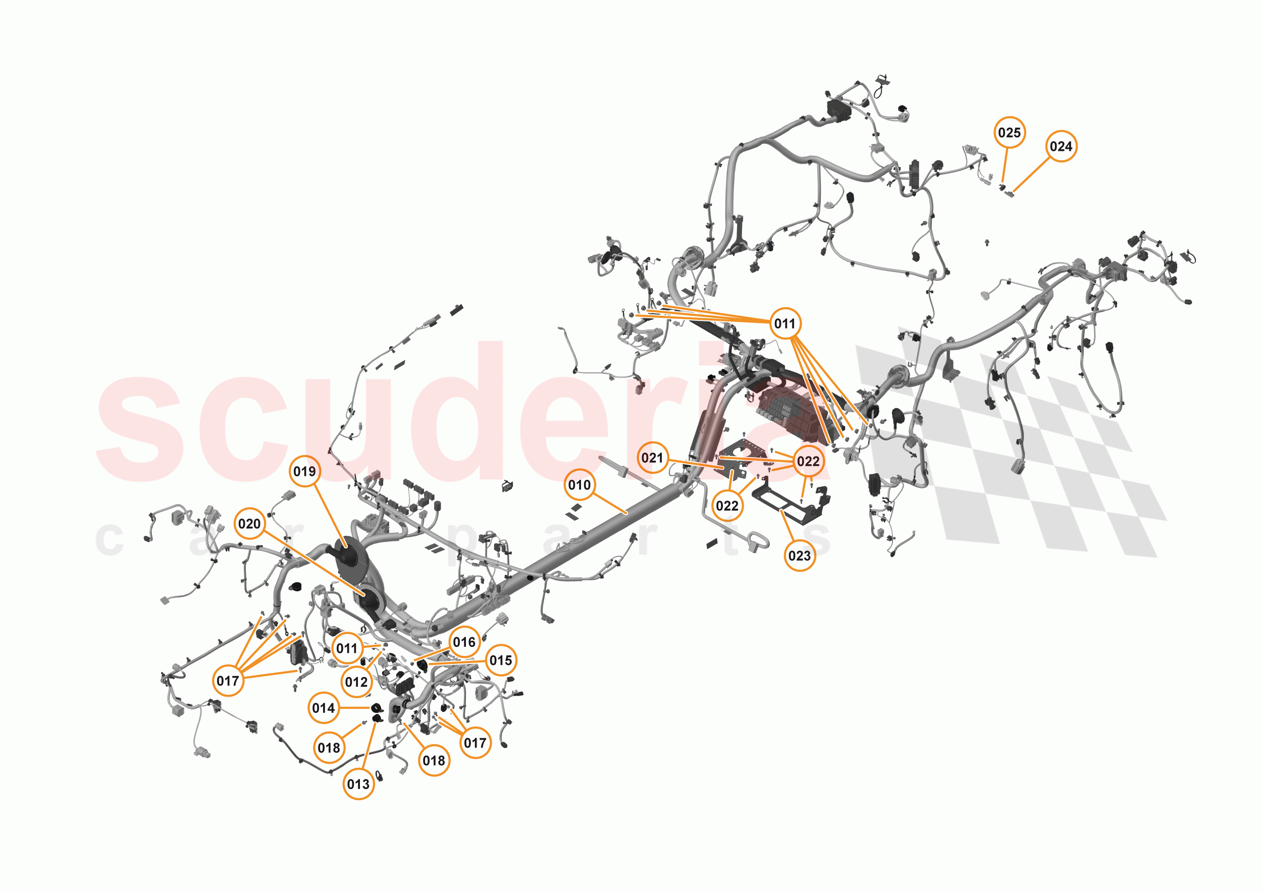 45 - WIRING HARNESS - 45.2 - BODY WIRING HARNESS of McLaren McLaren 570S Spider