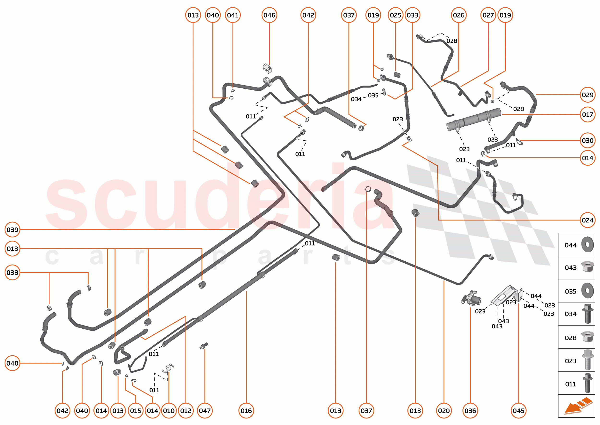 32 - FLUIDS - HVAC - 32.1 - HVAC FLUIDS CIRCUIT of McLaren McLaren 750S Coupe