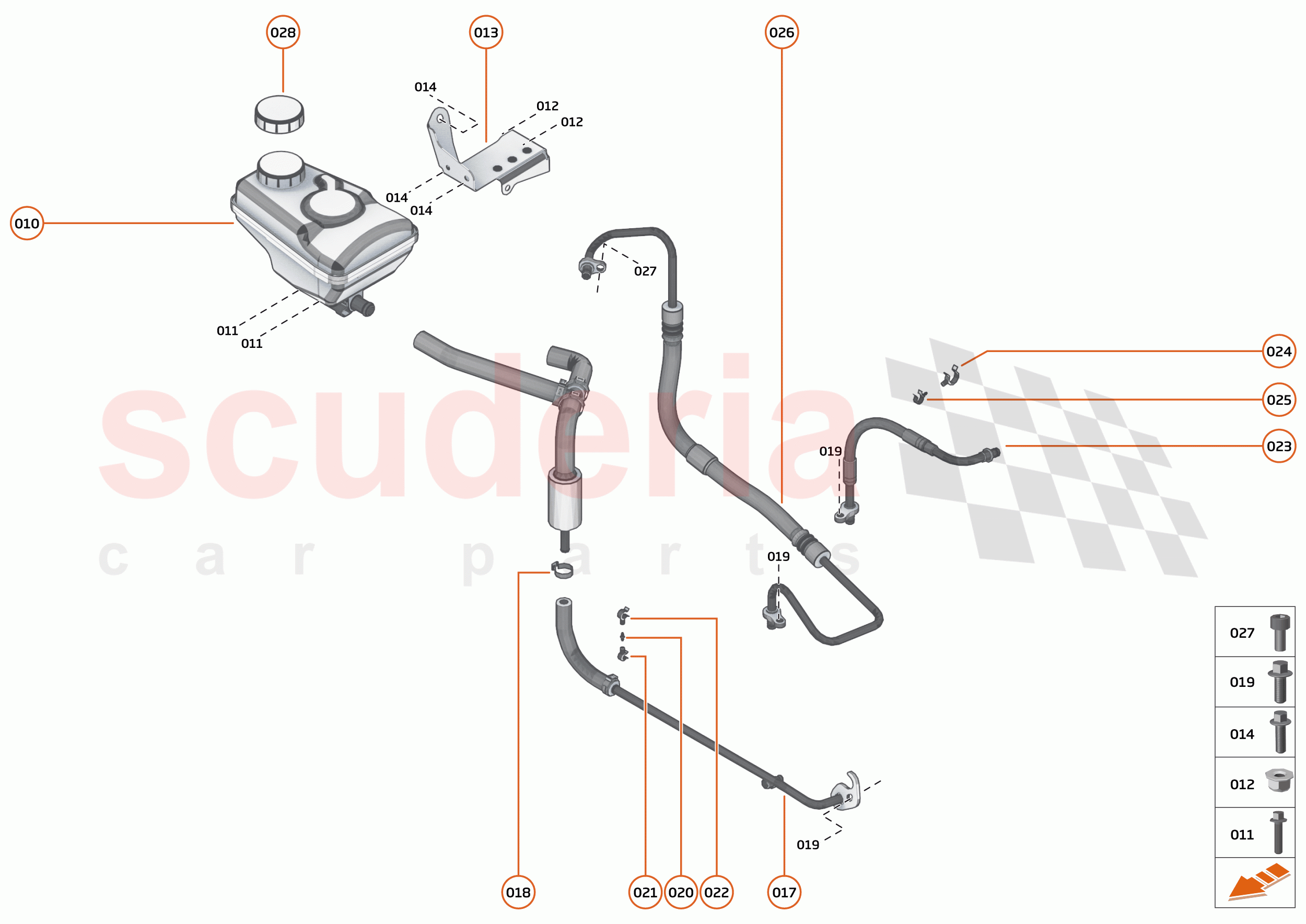 26 - STEERING - 26.1 - STEERING FLUID SYSTEM of McLaren McLaren 720S Spider
