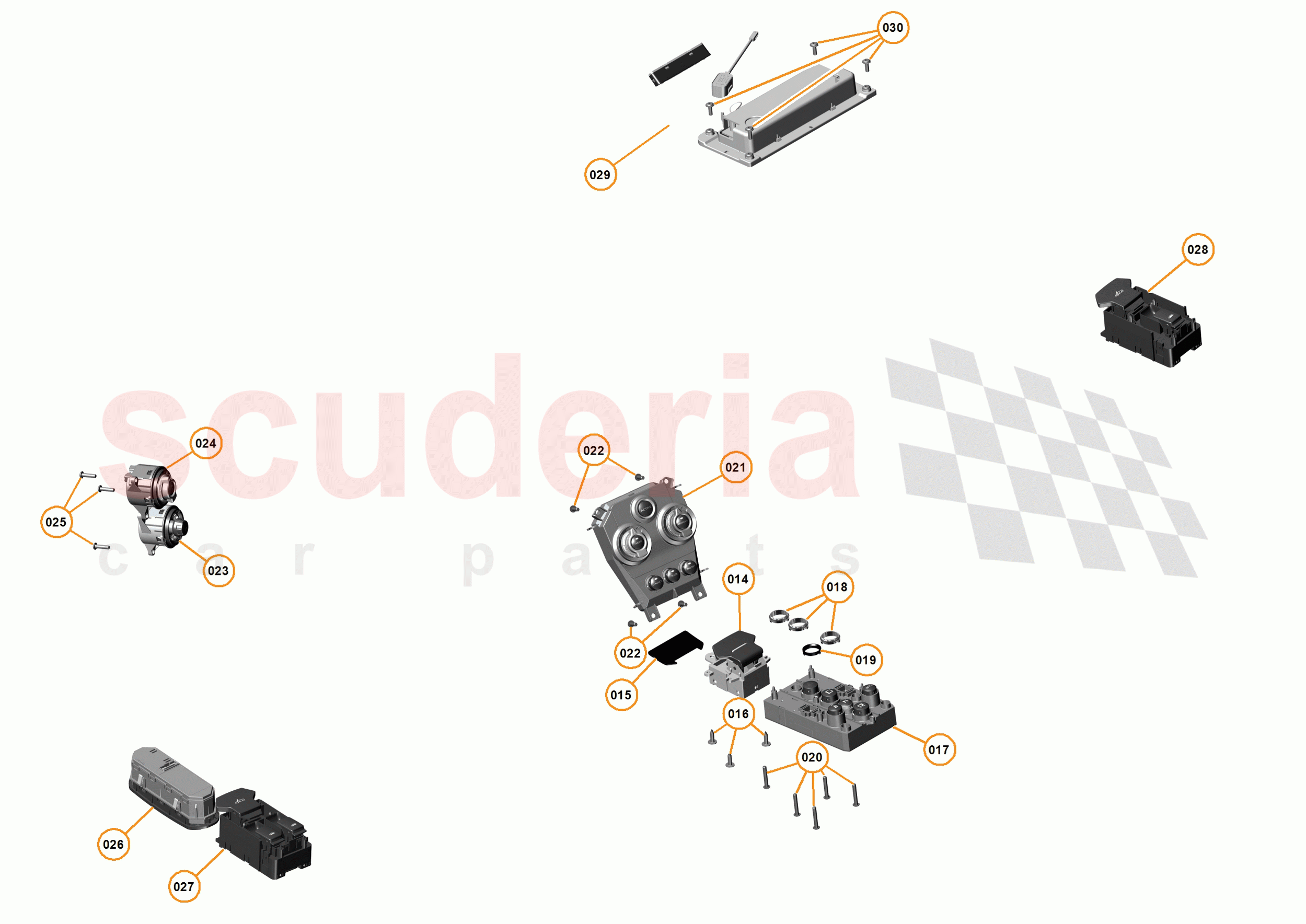 46 - ELECTRICAL SYSTEMS - 46.1 - INTERIOR SWITCHES of McLaren McLaren P1 Coupe