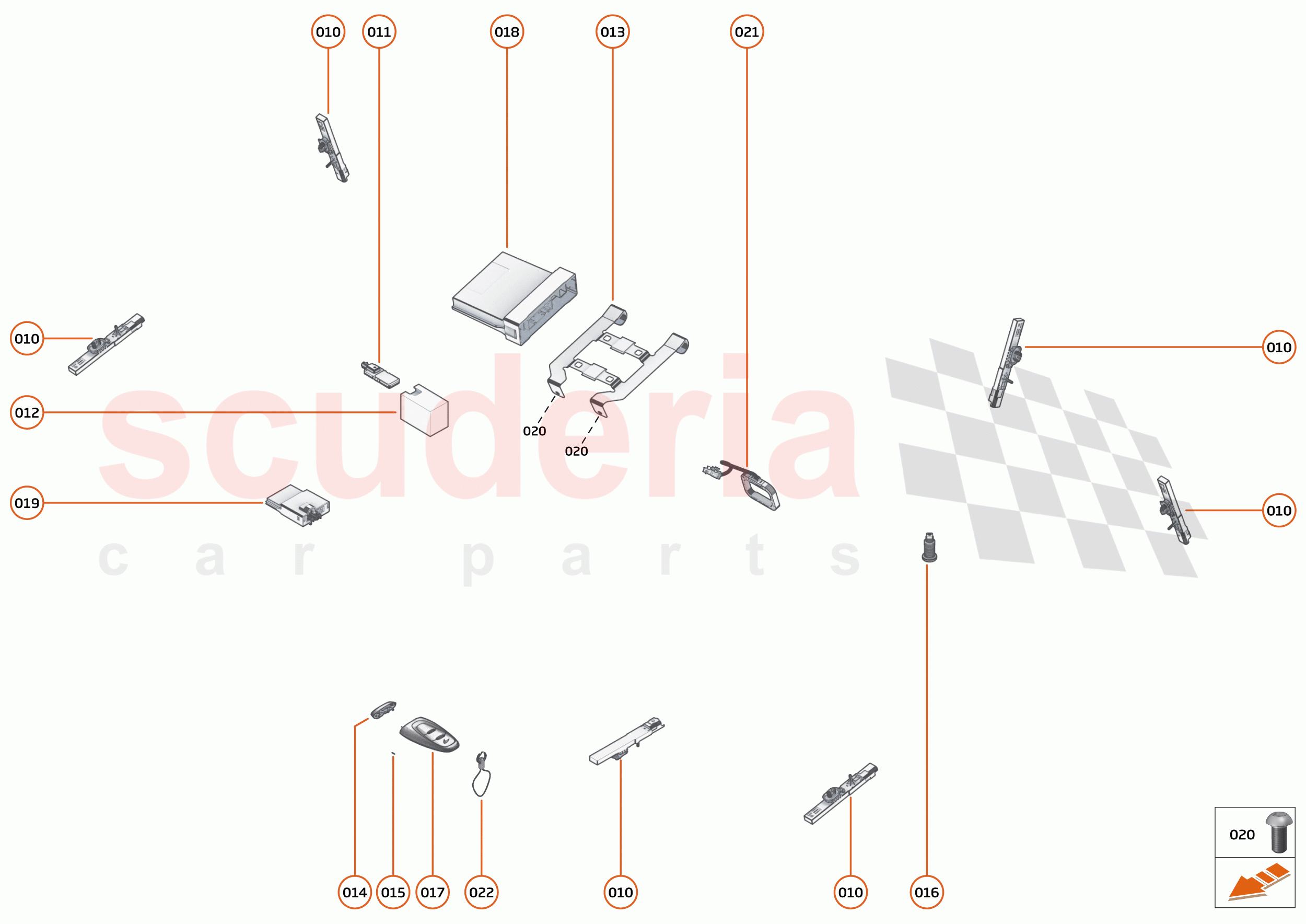 39 - ELECTRICAL SYSTEMS - 39.5 - KEYS AND PASSIVE ENTRY SYSTEM of McLaren McLaren Artura