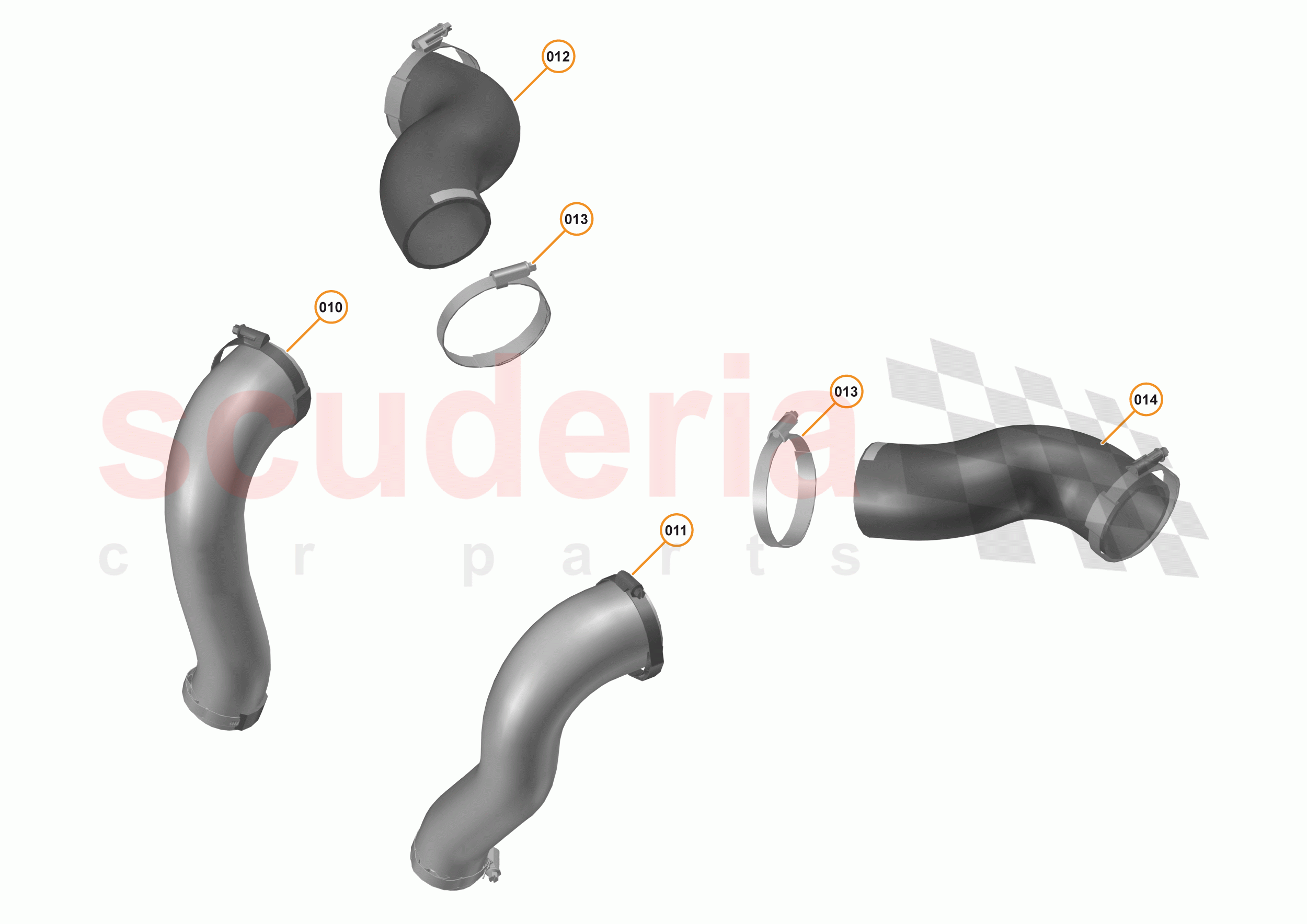 35 - ENGINE AIR SYSTEMS - 35.2 - AIR INTAKE HIGH PRESSURE SYSTEM of McLaren McLaren 720S Coupe
