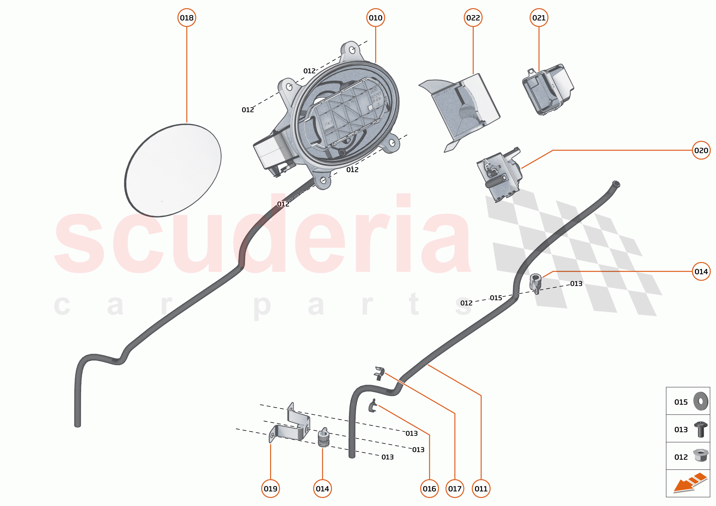 10 - EXTERIOR ORNAMENTATION - 10.5 - FILLER BOWLS AND COVERS of McLaren McLaren 765LT