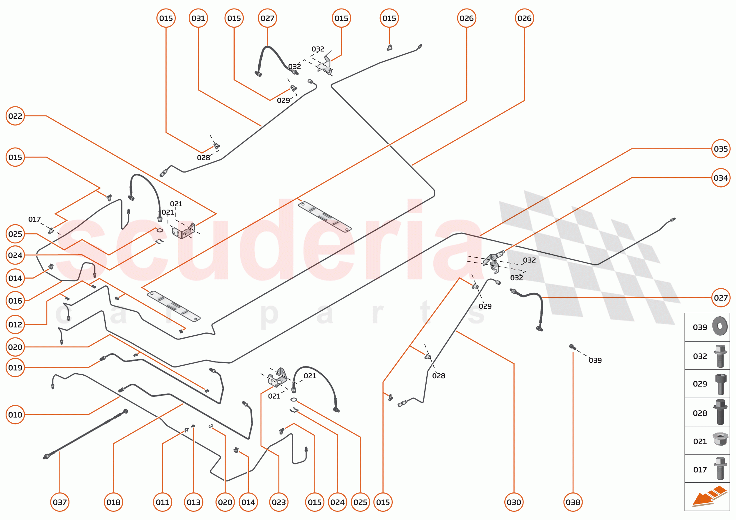 18 - BRAKES - 18.10 - BRAKE PIPES of McLaren McLaren Senna